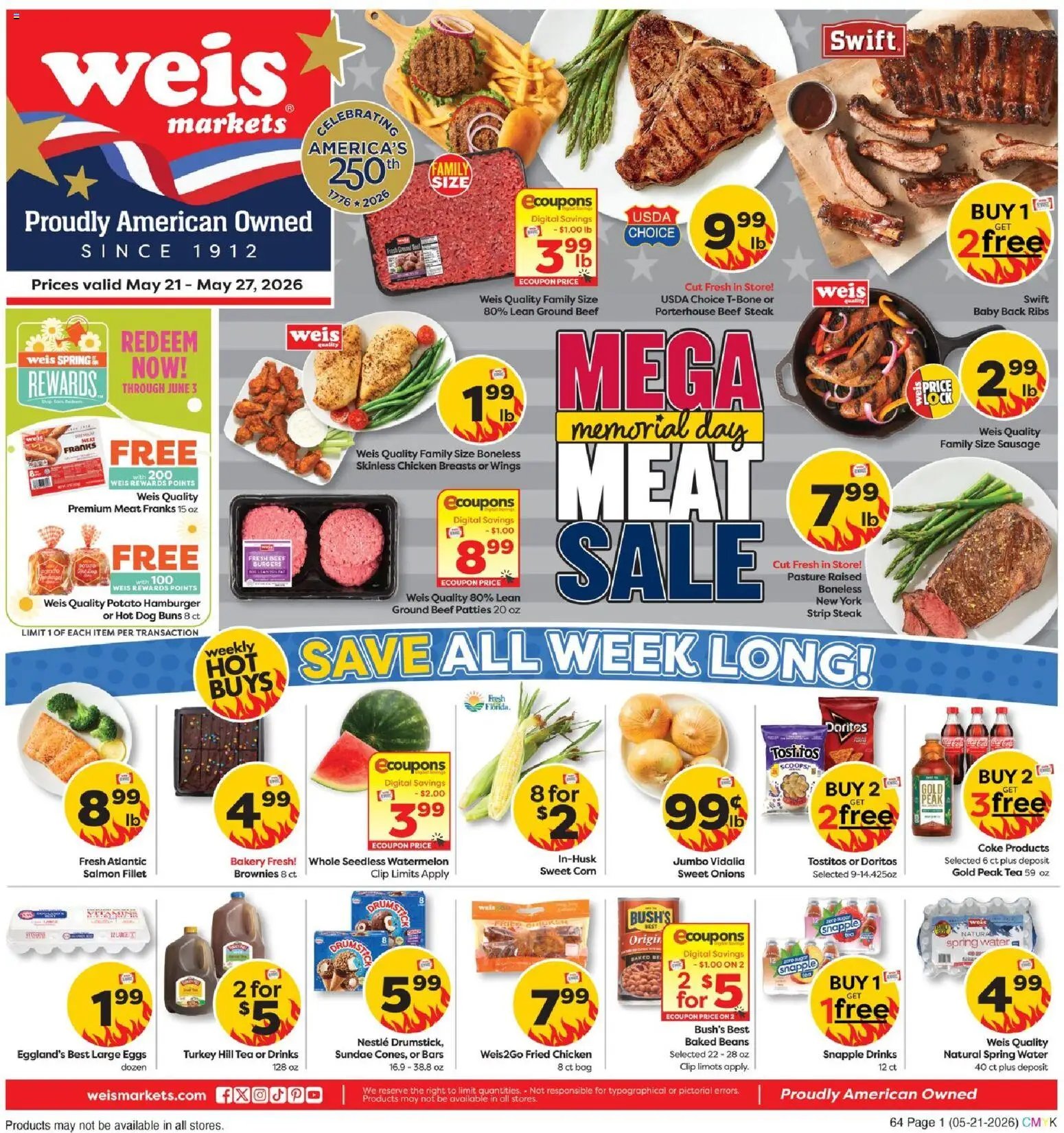 Weis Weekly Circular - NY