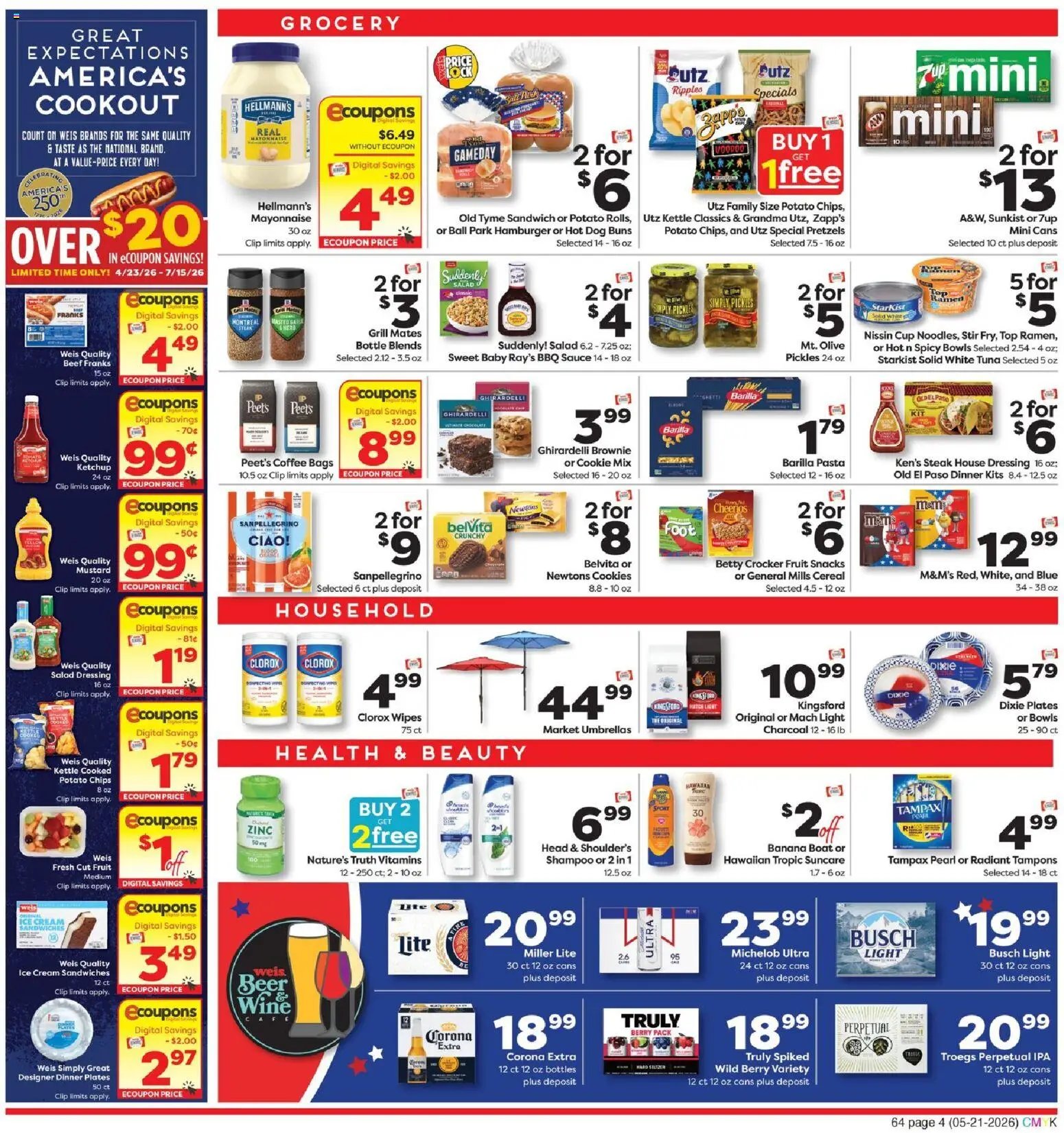 Weis Weekly Circular - NY