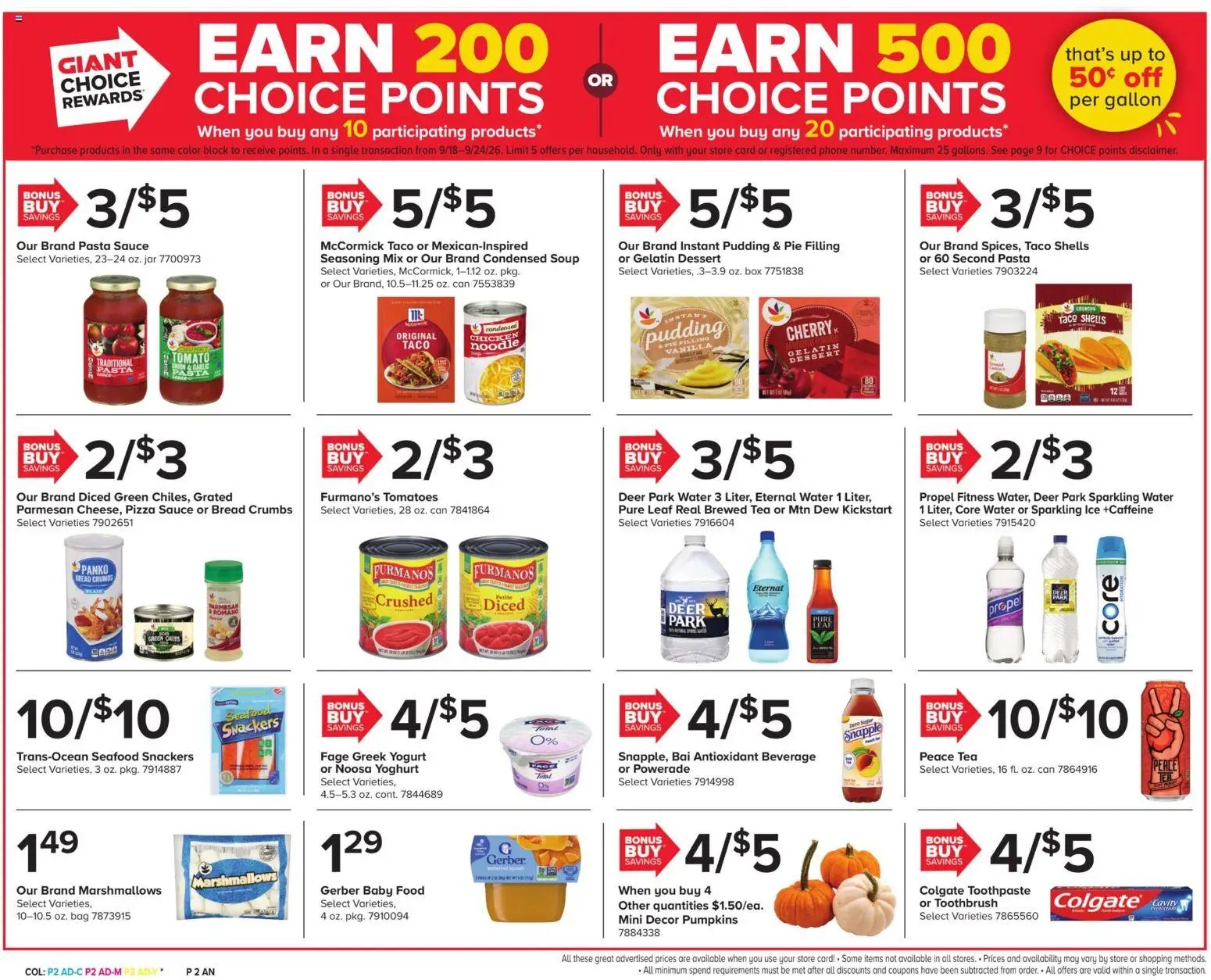 Giant Weekly Ad
