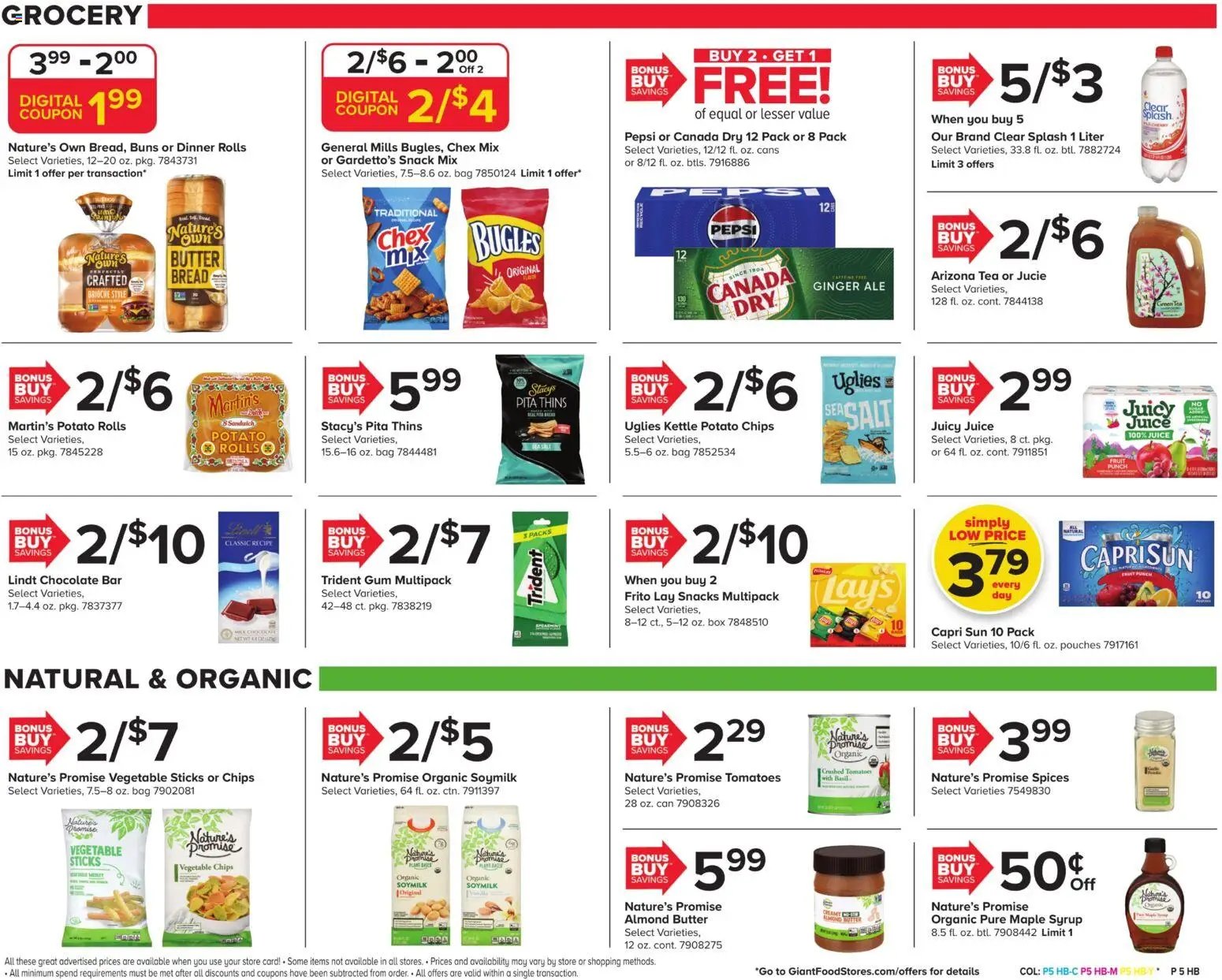 Giant Weekly Ad
