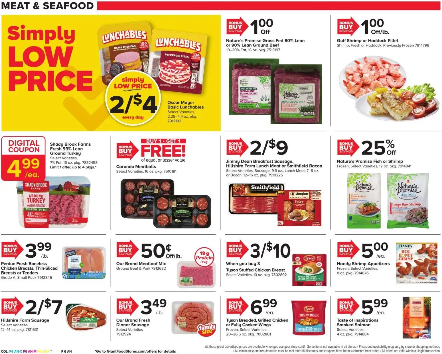 Giant Weekly Ad