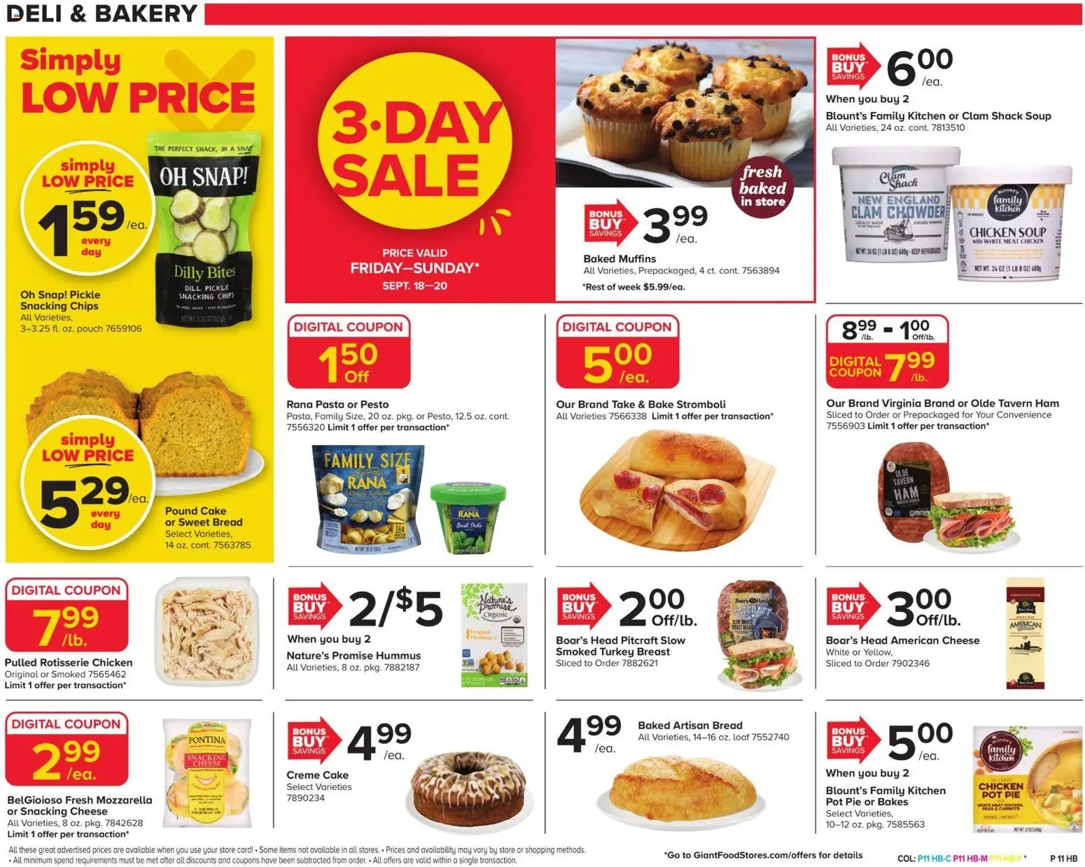 Giant Weekly Ad