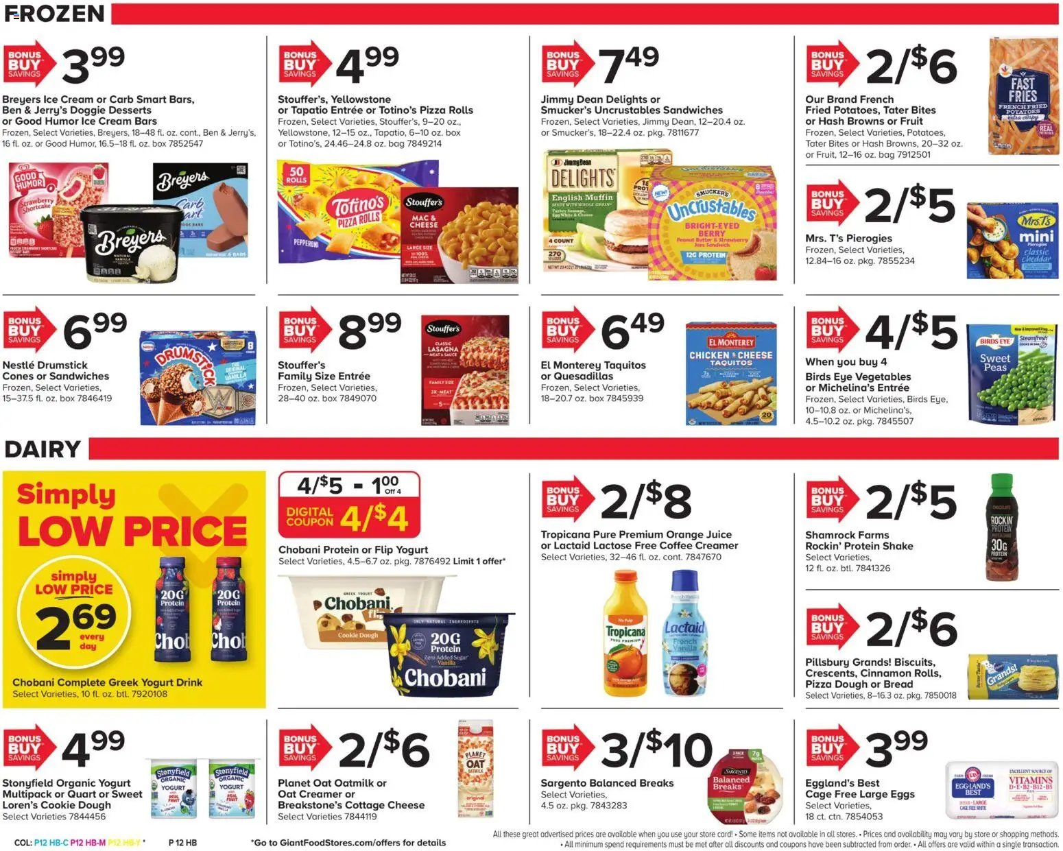Giant Weekly Ad