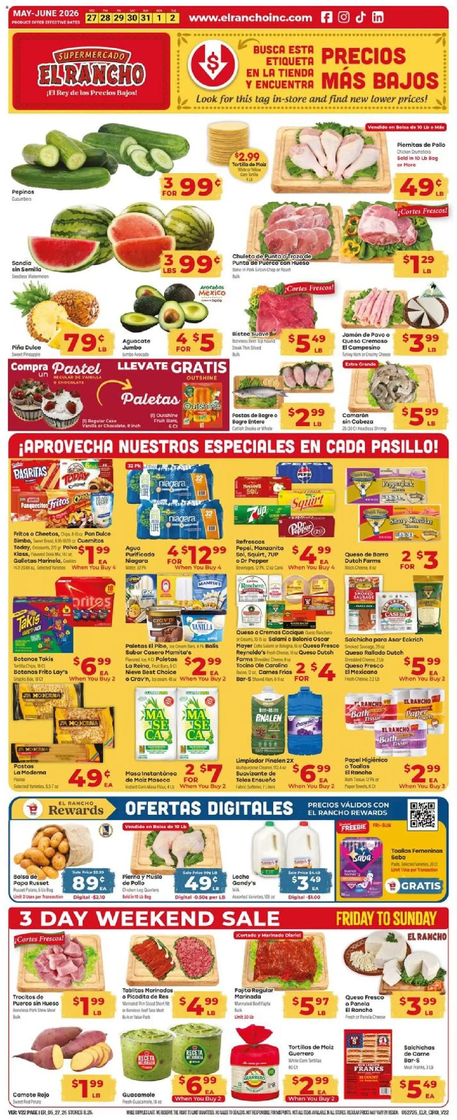 El Rancho Weekly Ad