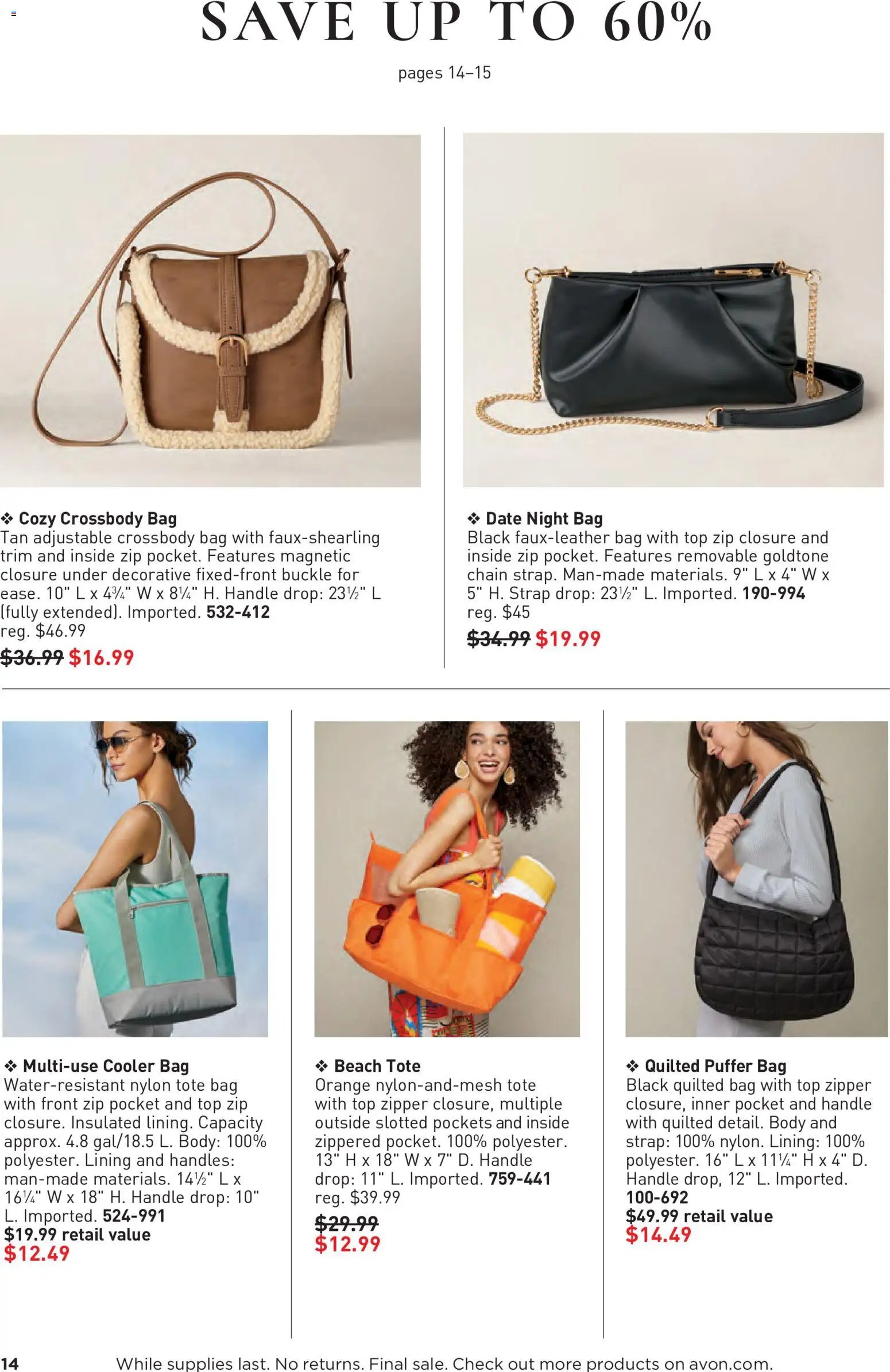 Avon Good Buys Flyer