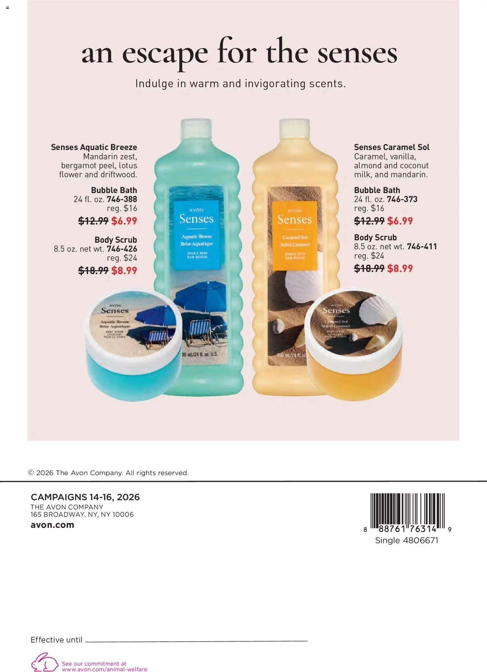 Avon Good Buys Flyer