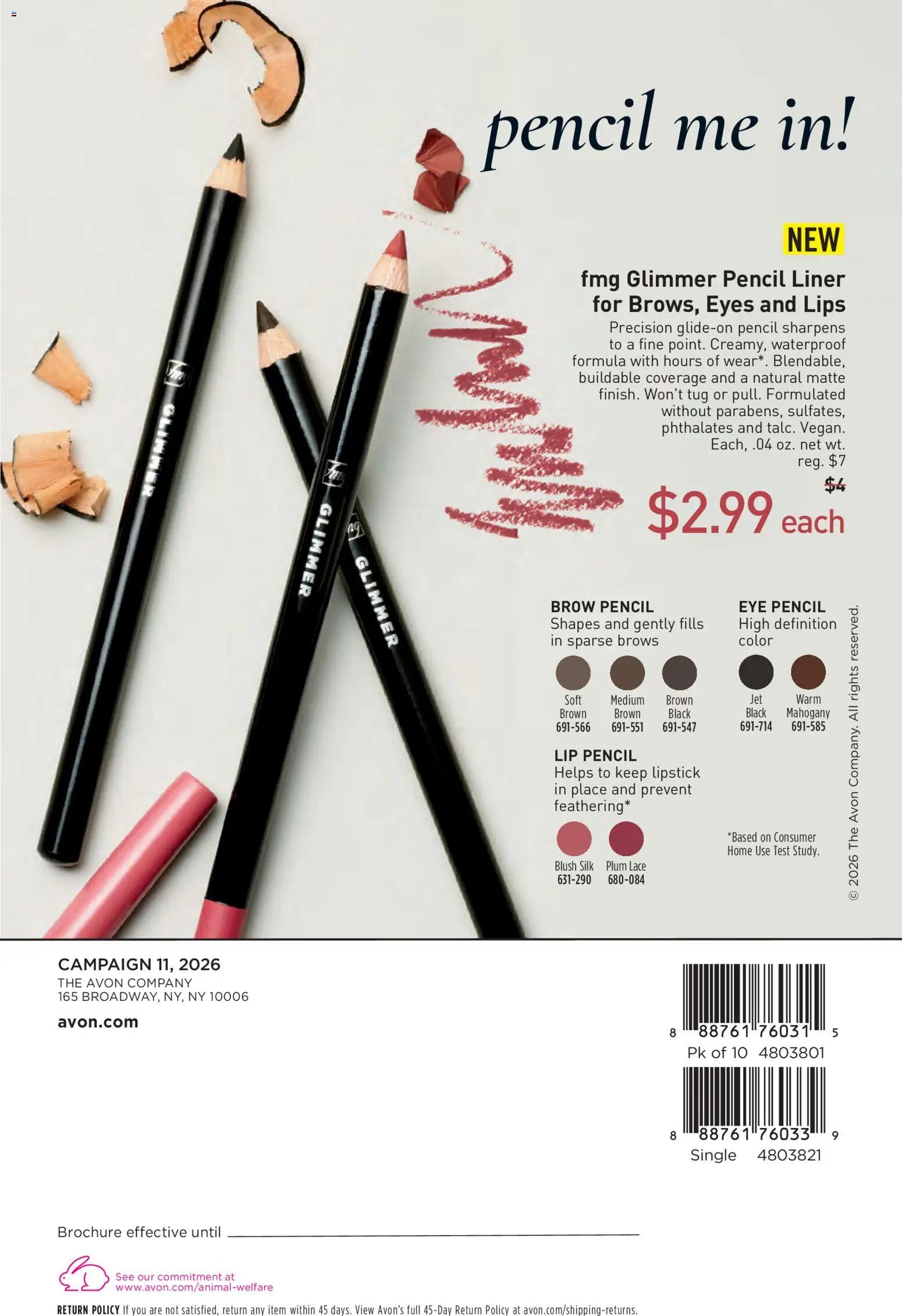 Avon Brochure