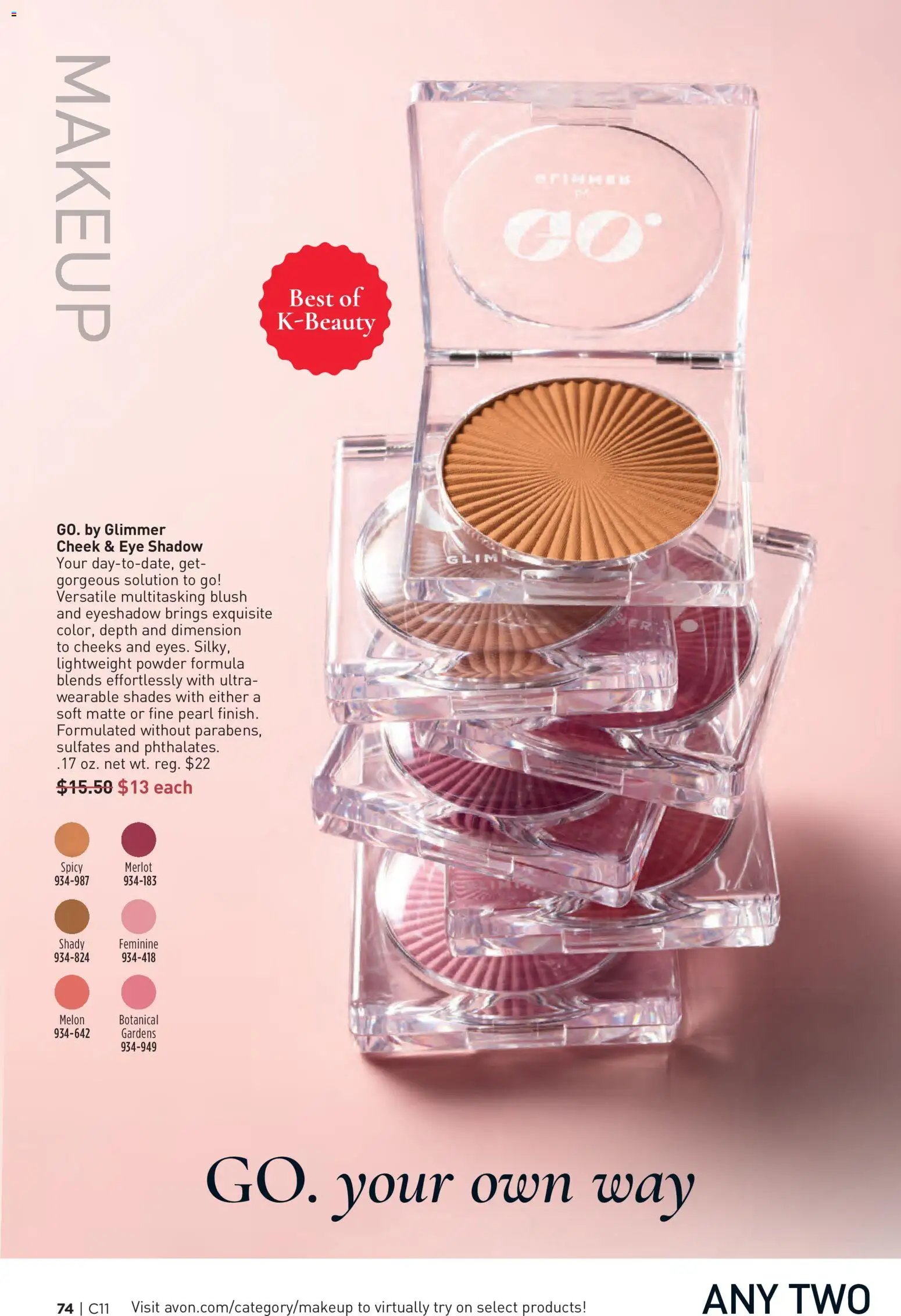 Avon Brochure