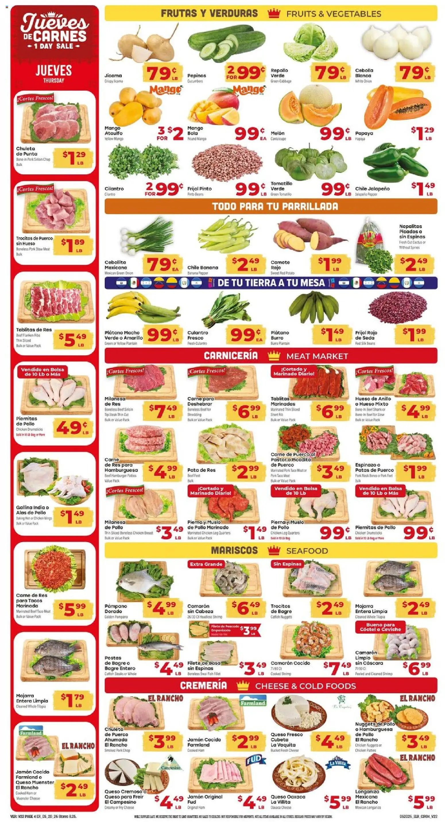 El Rancho Weekly Ad