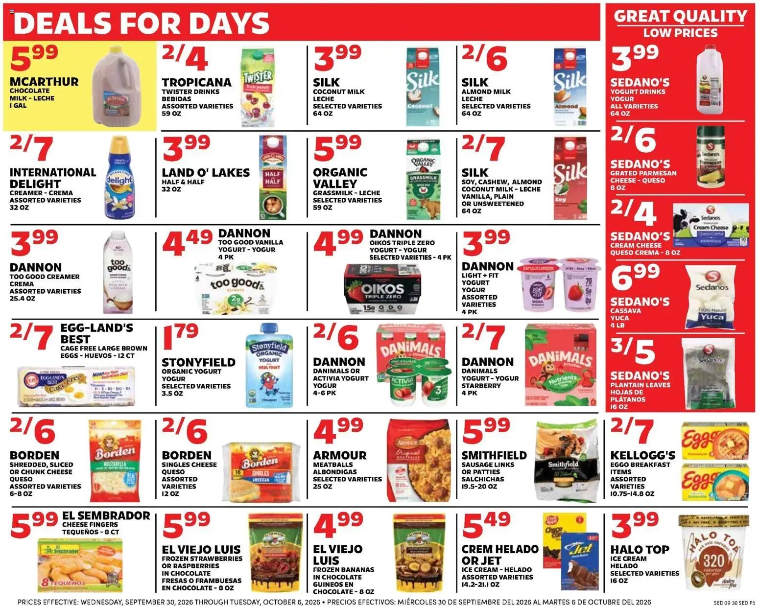 Sedano's Weekly Ad