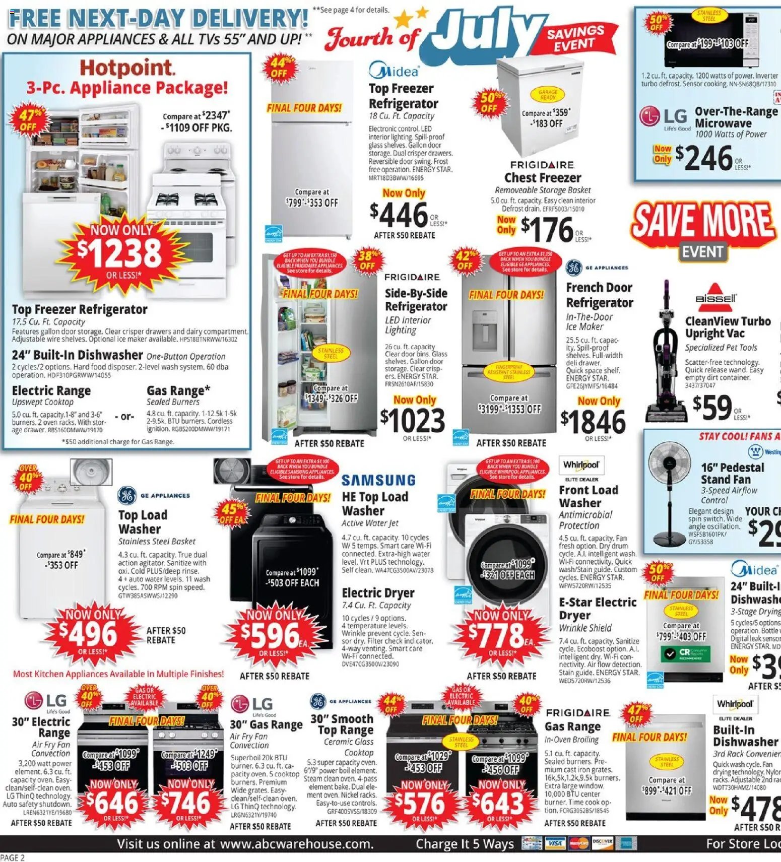ABC Warehouse Weekly Ad