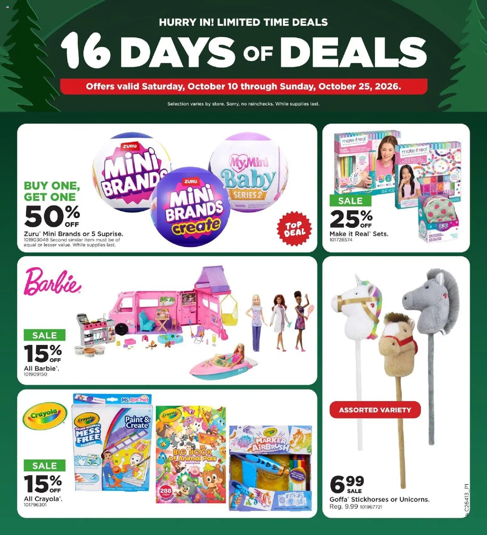 Mills Fleet Farm Deals Ad