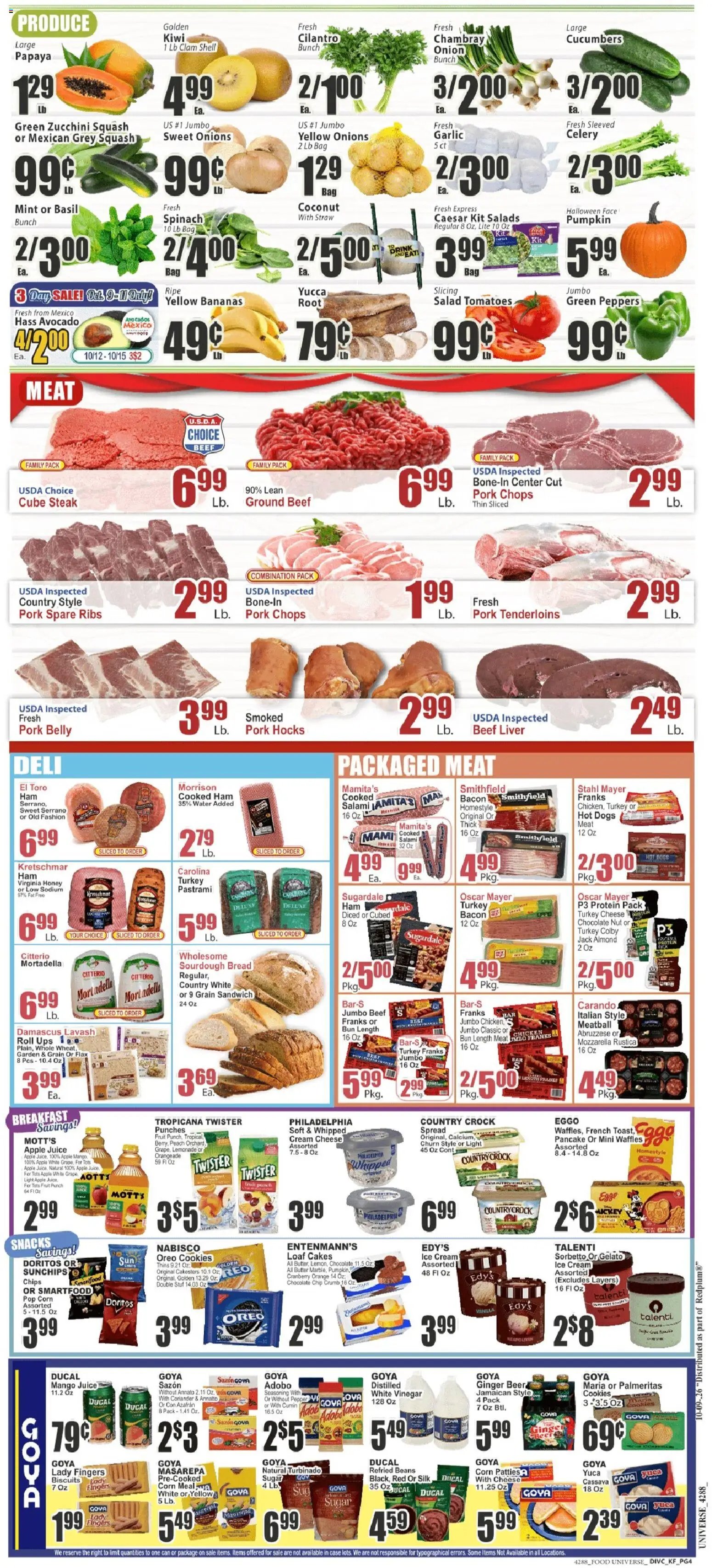 Food Universe Weekly Ad