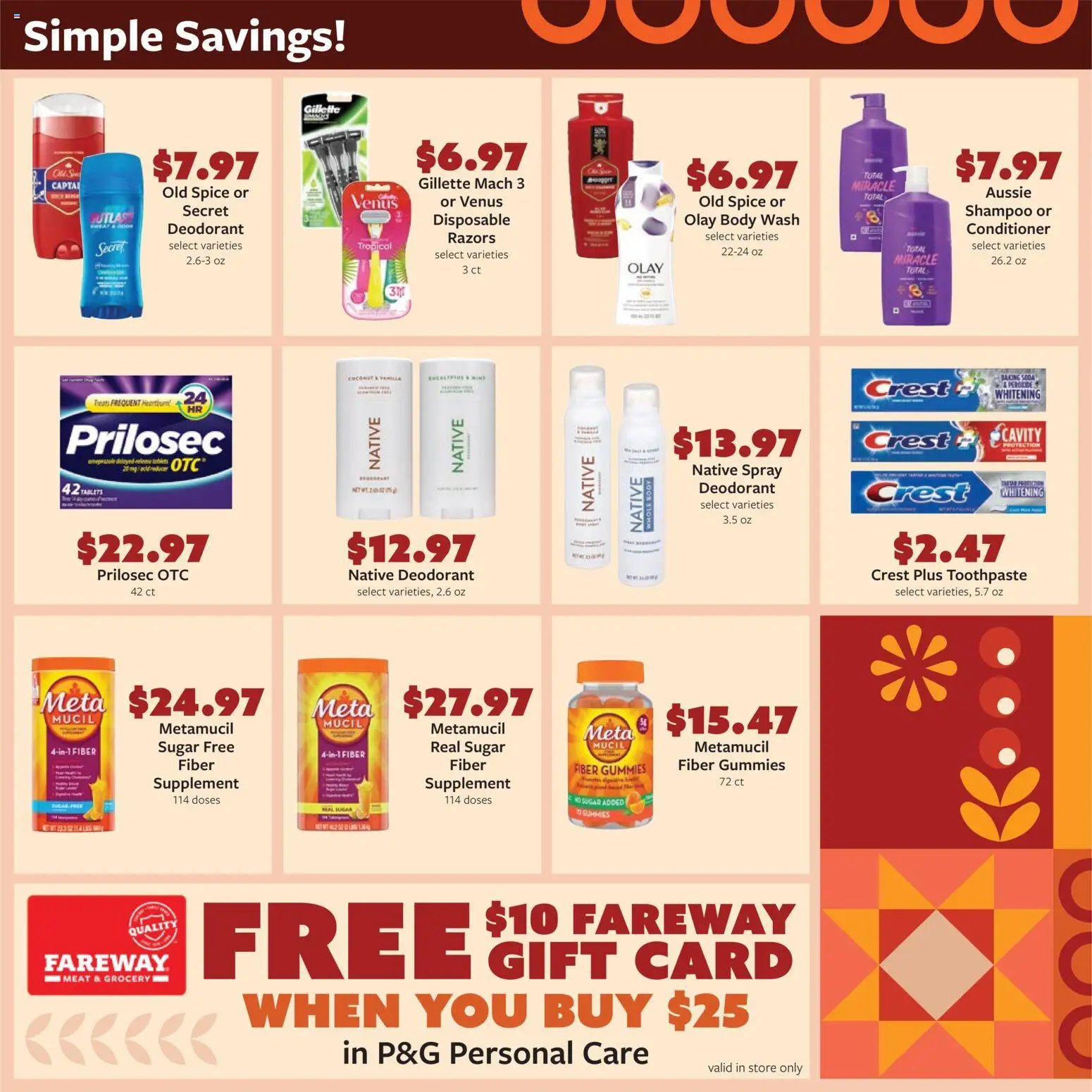 Fareway Monthly Ad