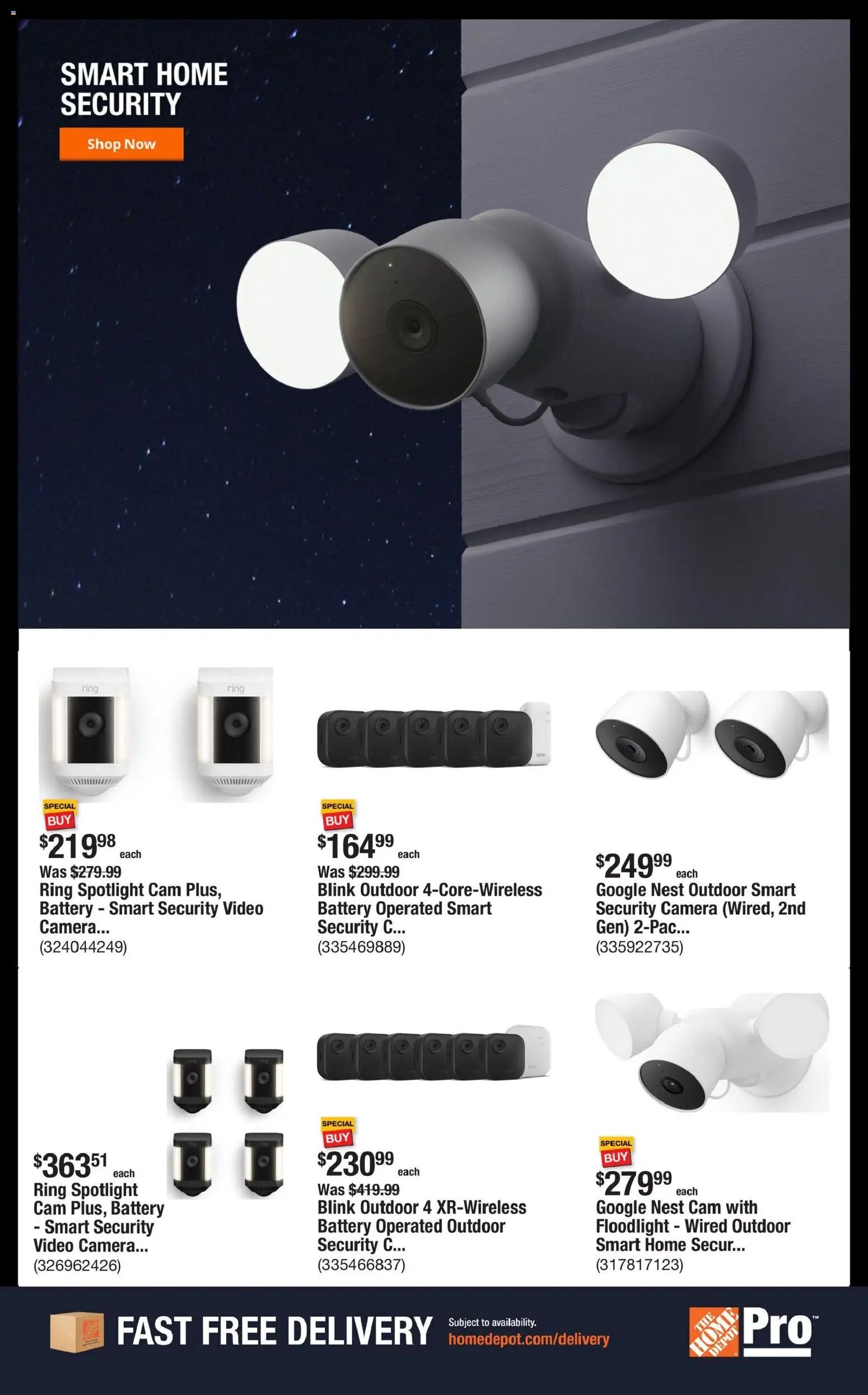 Home Depot Shop Pro Ad 