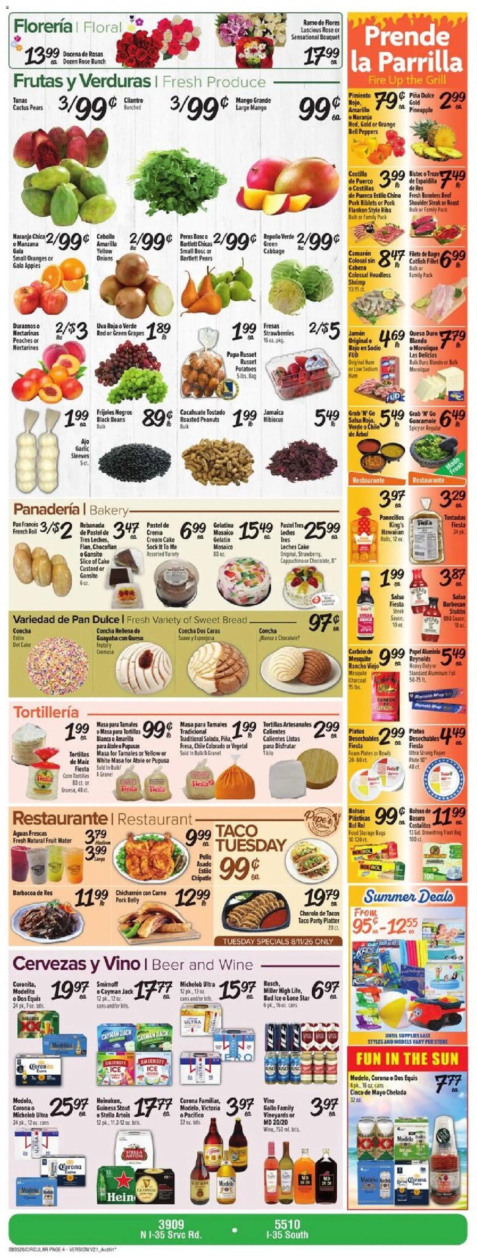 Fiesta Mart Weekly Ad