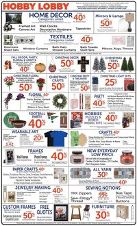 Hobby Lobby Weekly Ad