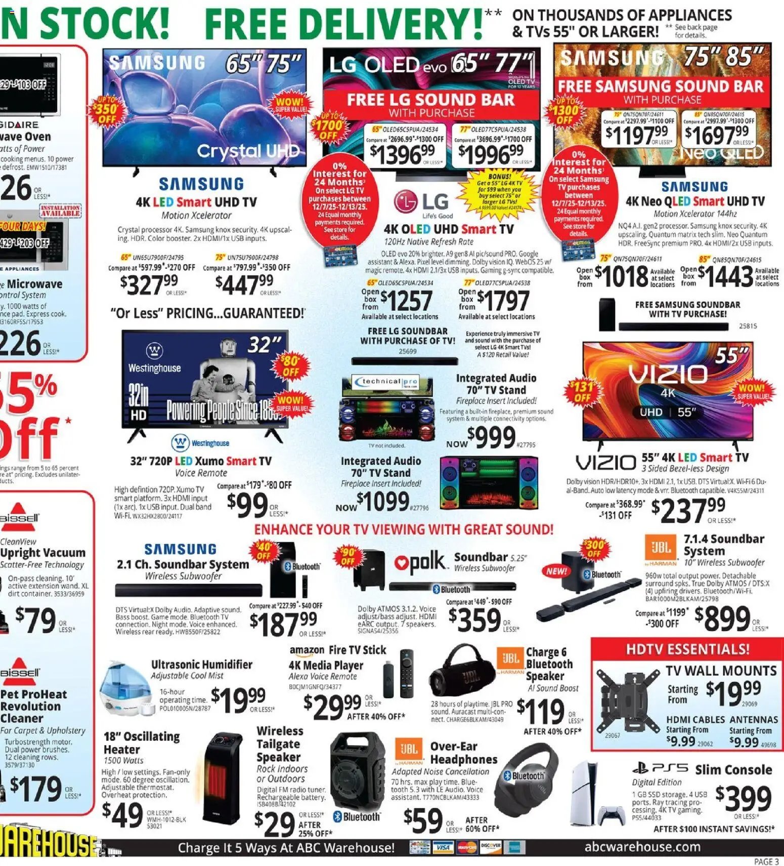 ABC Warehouse Weekly Ad