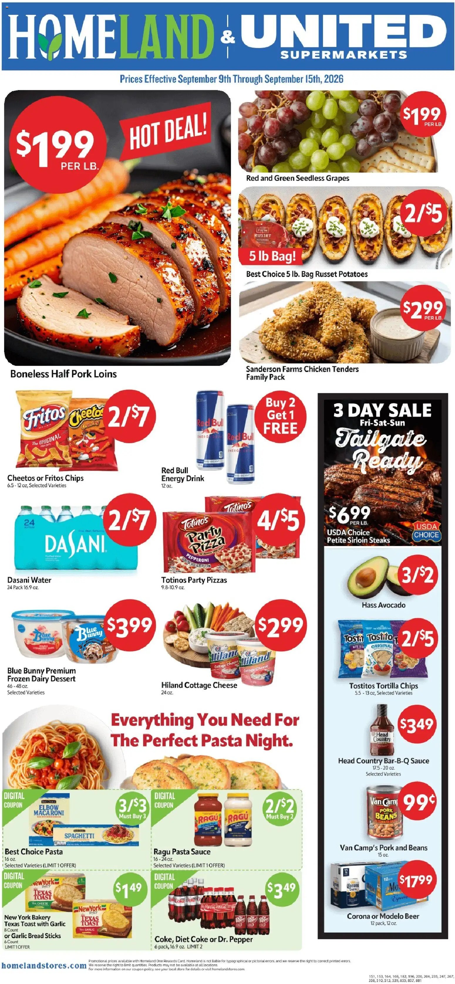 Homeland Weekly Ad