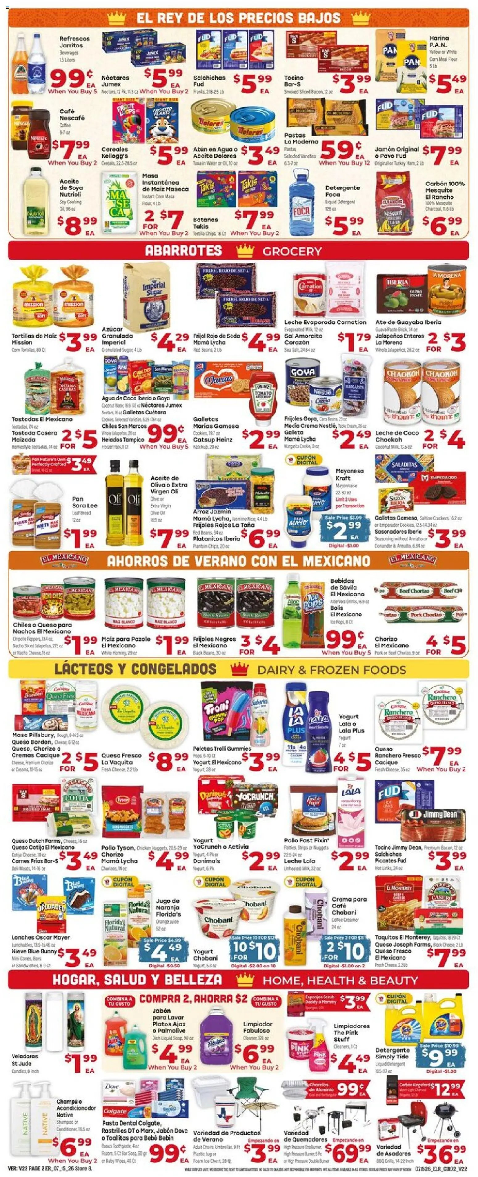 El Rancho Weekly Ad