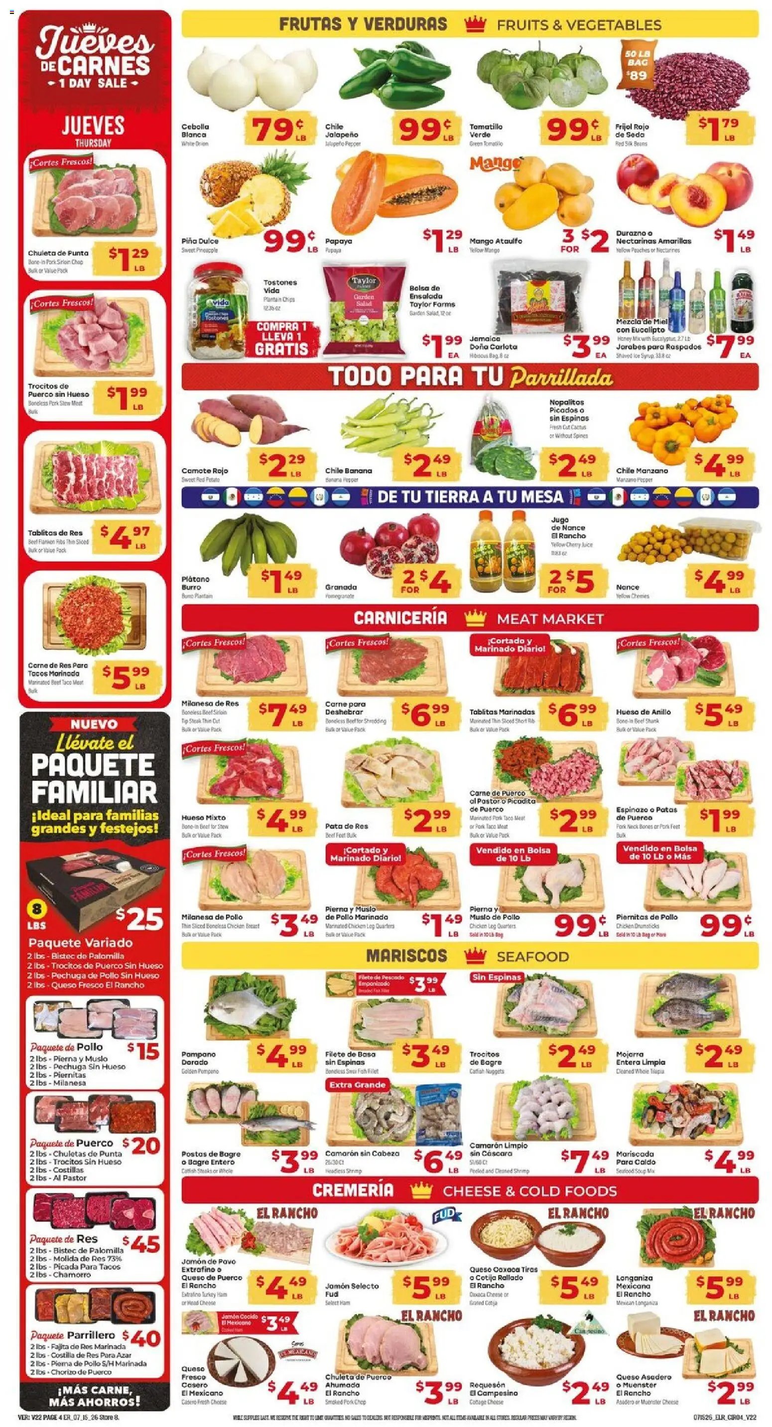 El Rancho Weekly Ad