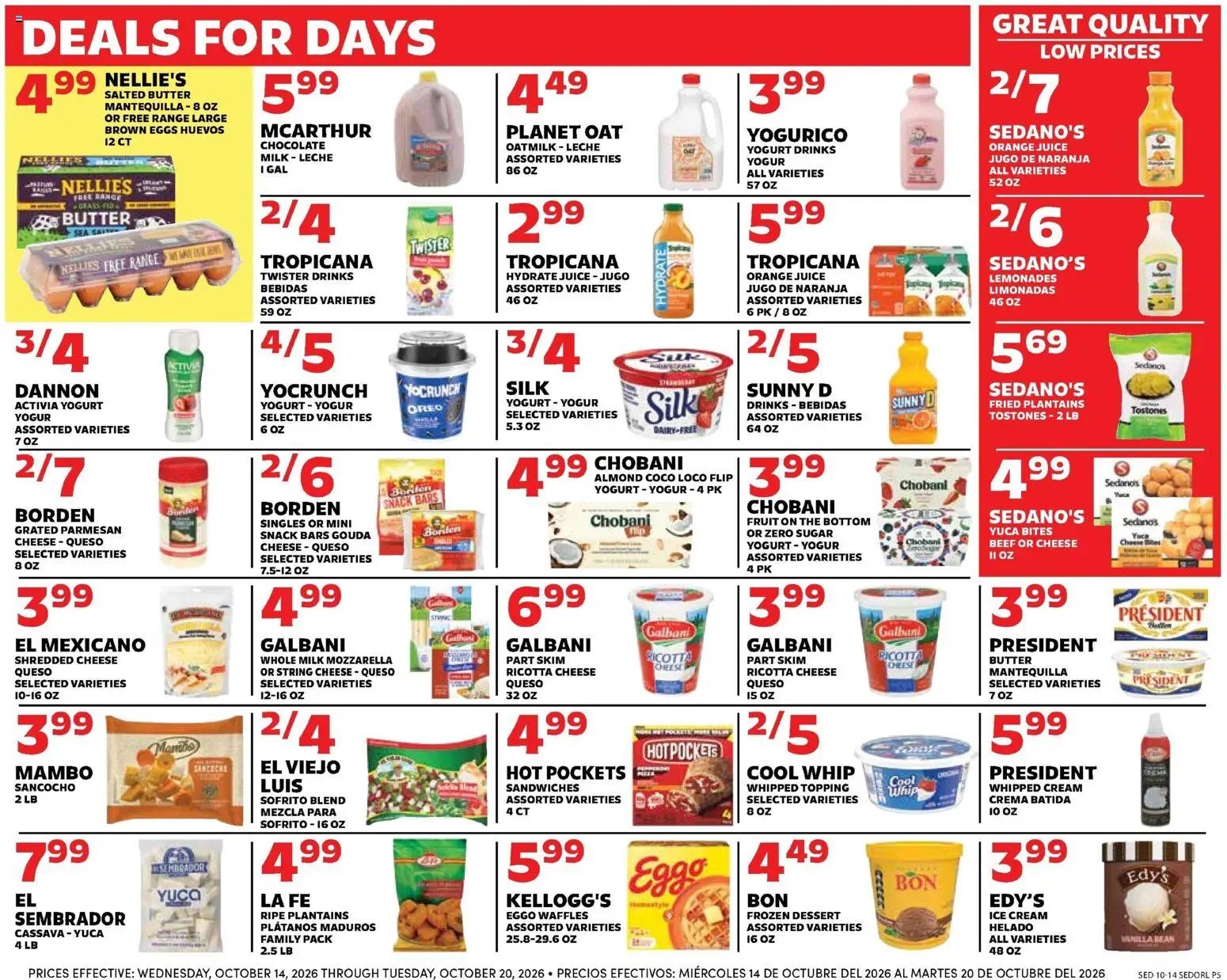 Sedano's Weekly Ad