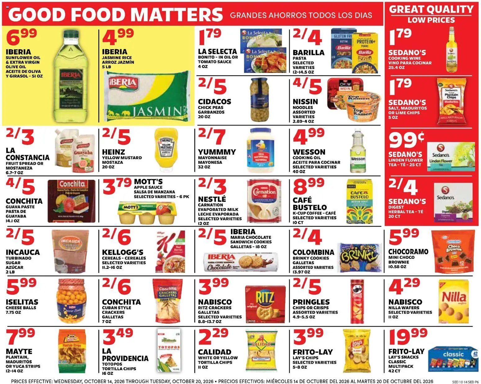 Sedano's Weekly Ad