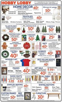 Hobby Lobby Weekly Ad