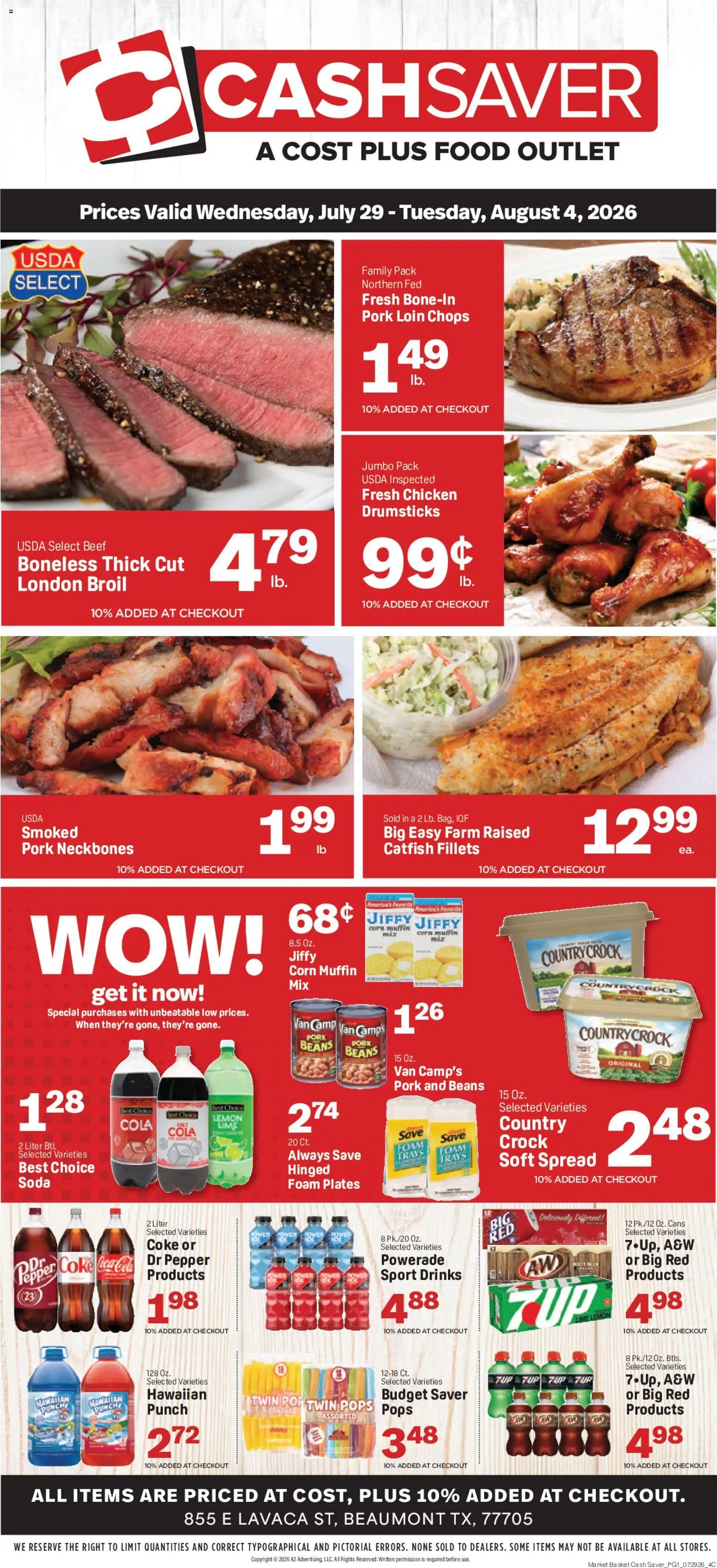 Market Basket Cash Saver