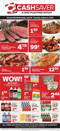 Market Basket Cash Saver
