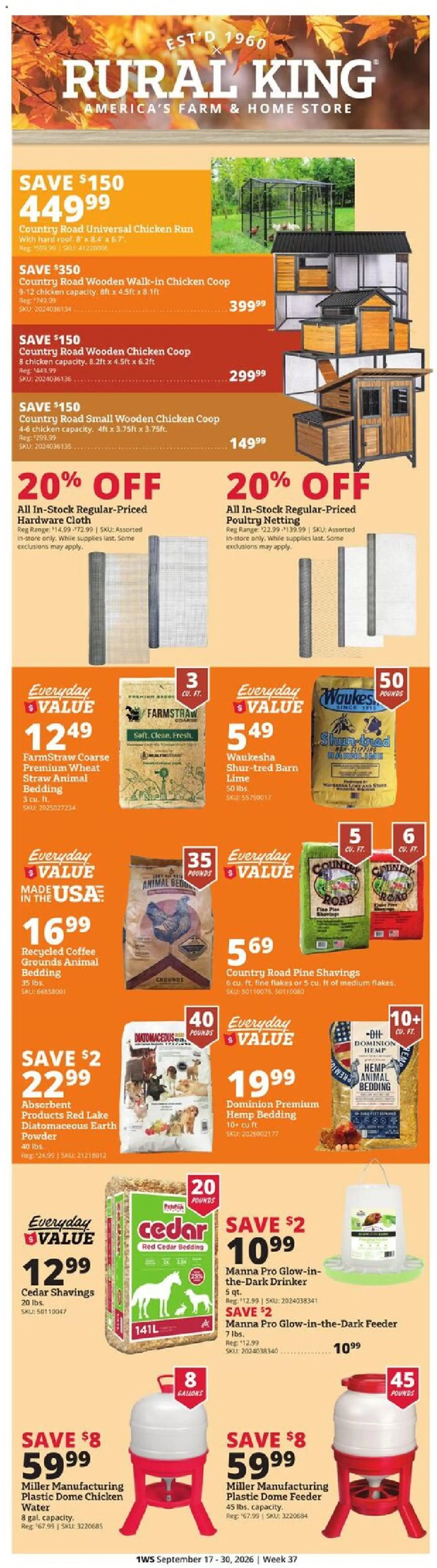 Rural King Weekly Ad