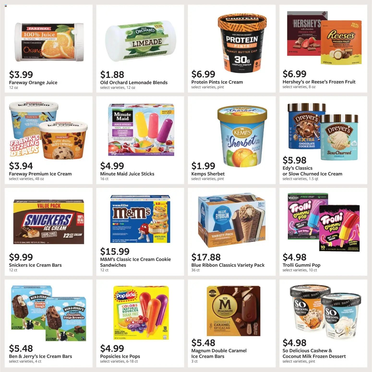 Fareway Monthly Ad