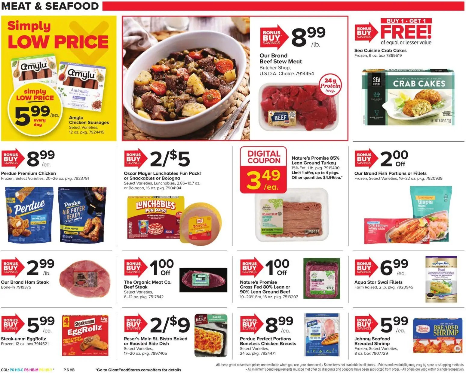 Giant Weekly Ad