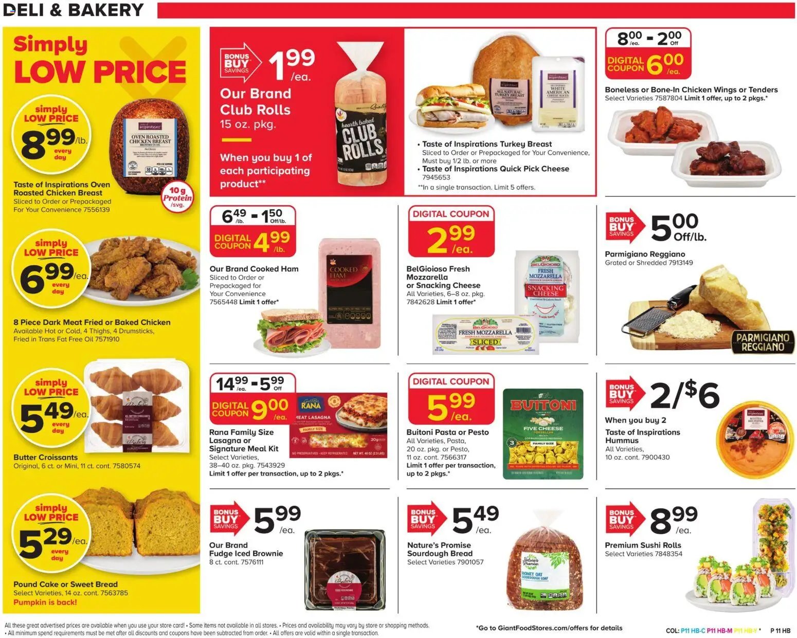 Giant Weekly Ad