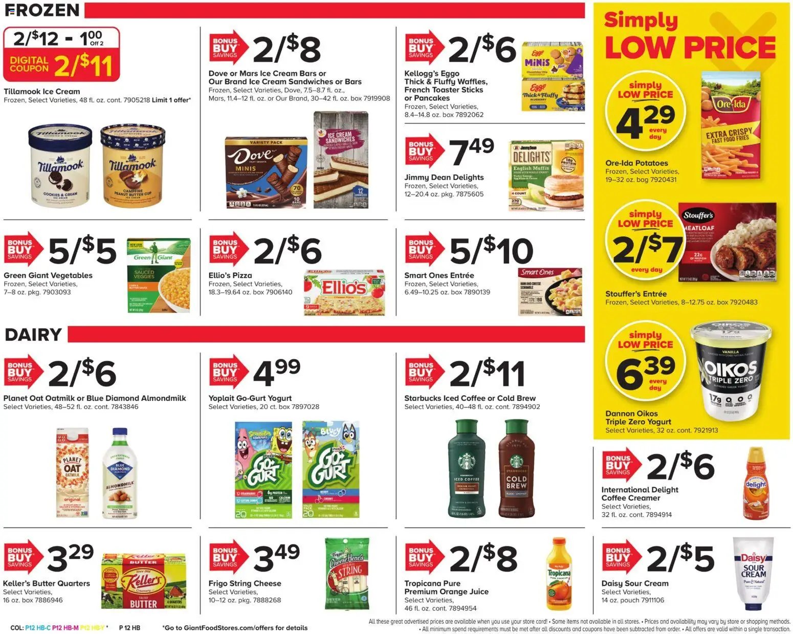 Giant Weekly Ad