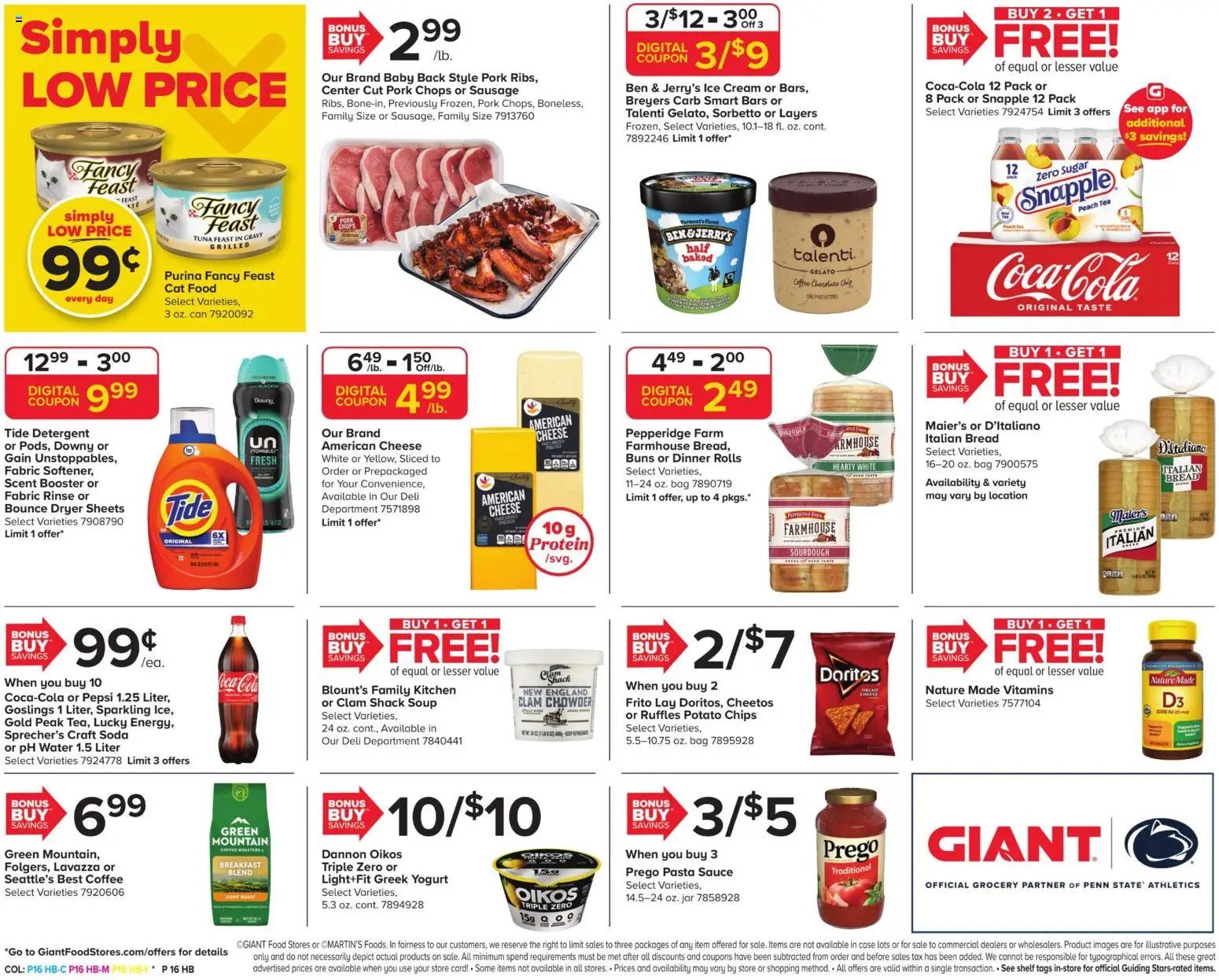 Giant Weekly Ad