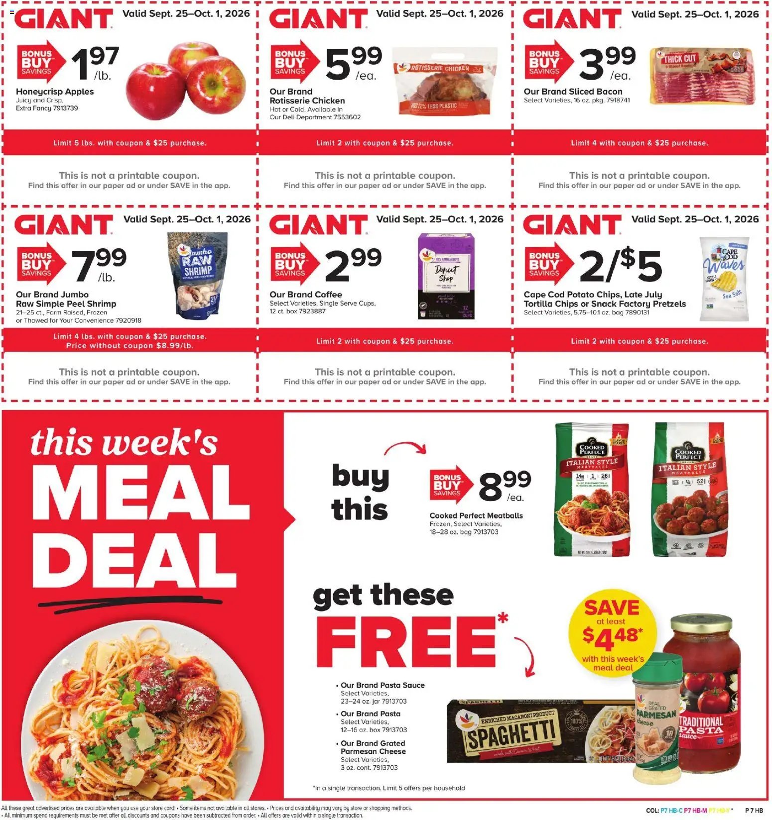 Giant Weekly Ad