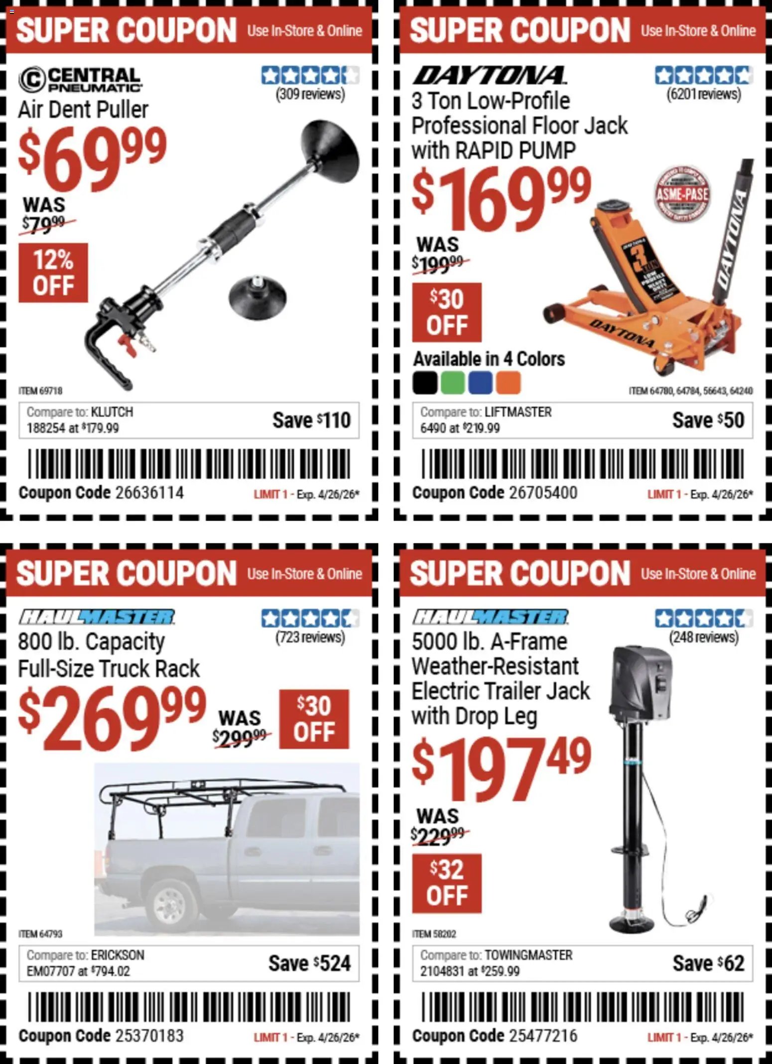 Harbor Freight Weekly Ad