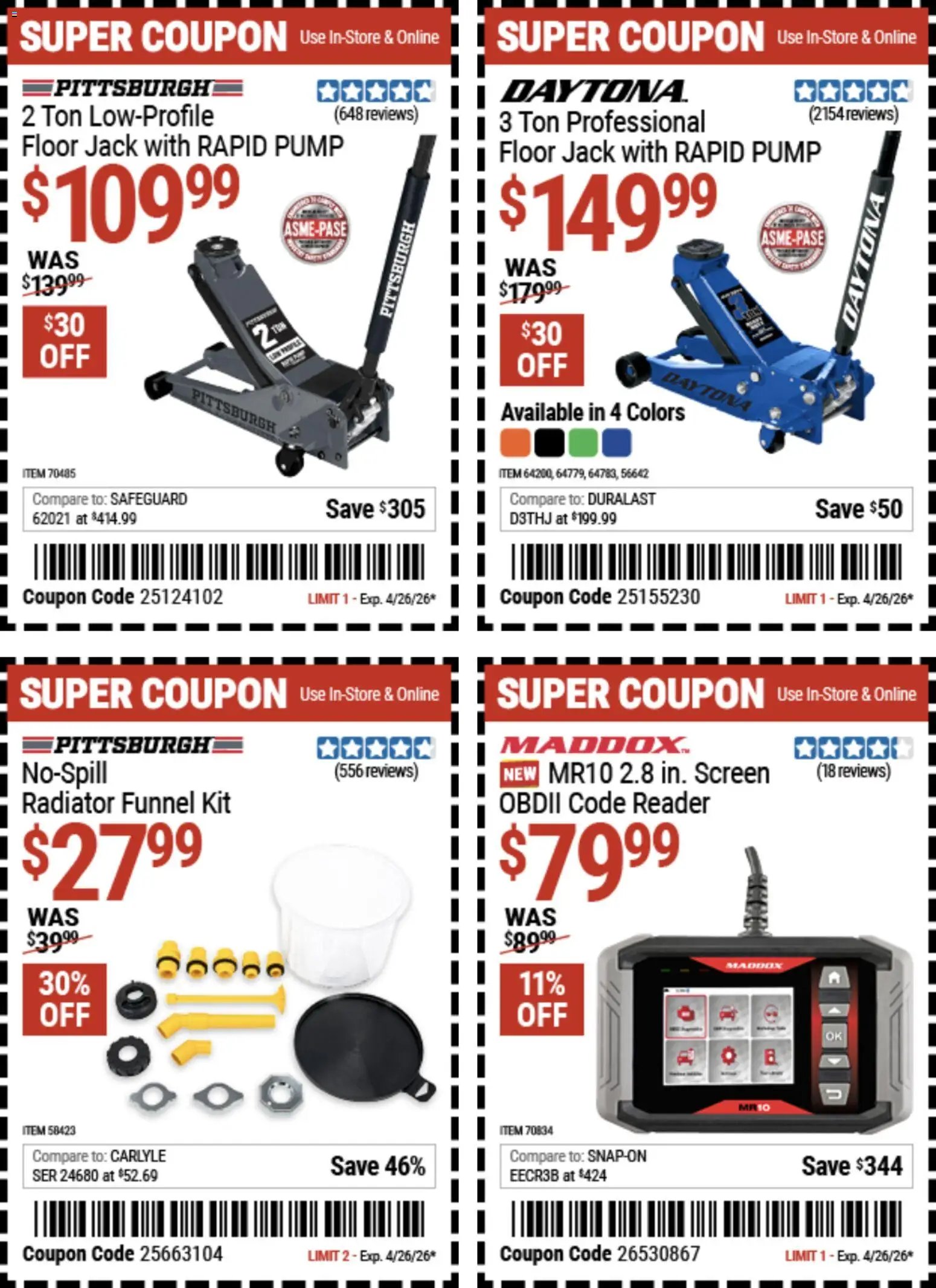 Harbor Freight Weekly Ad