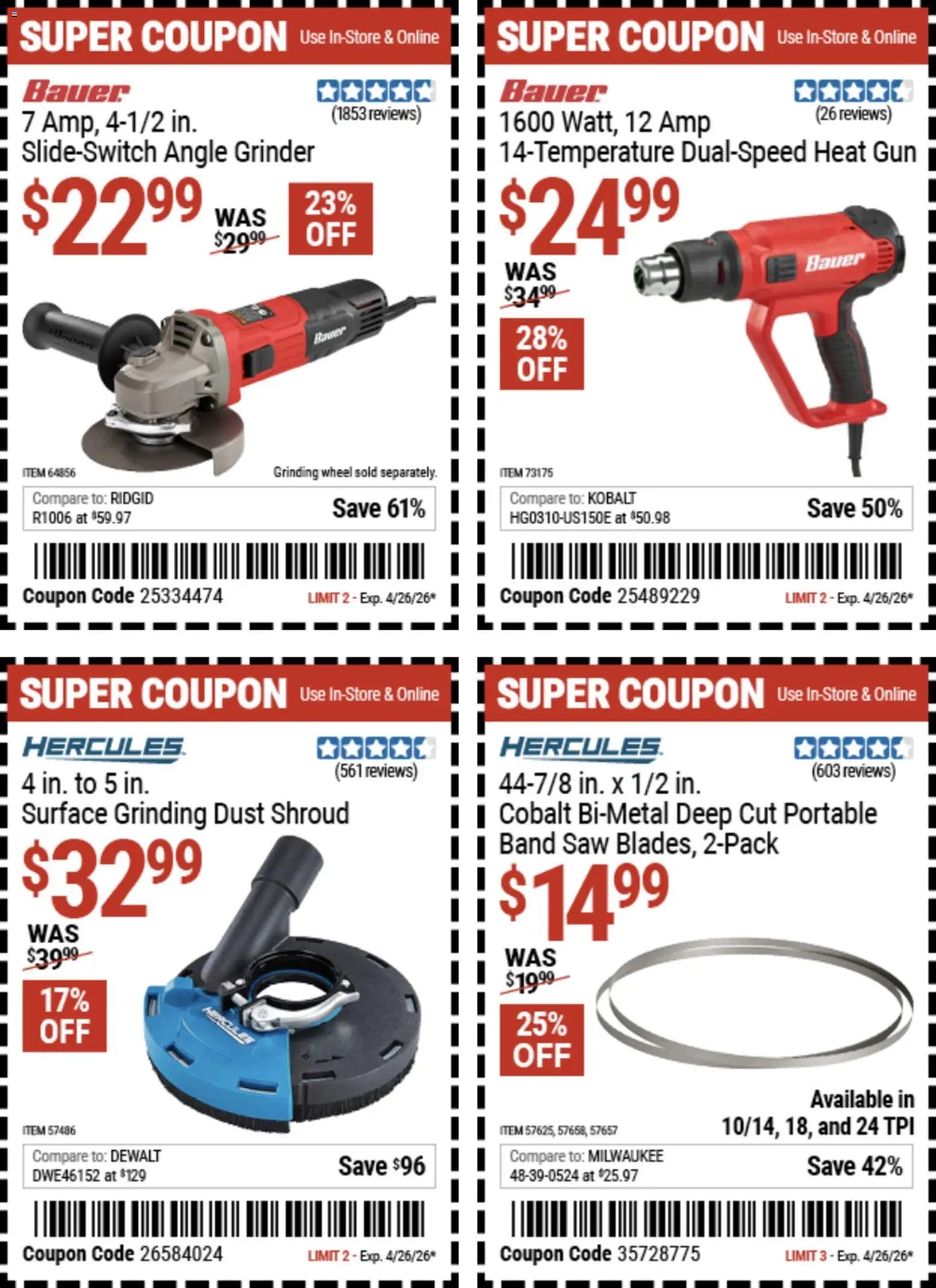 Harbor Freight Weekly Ad