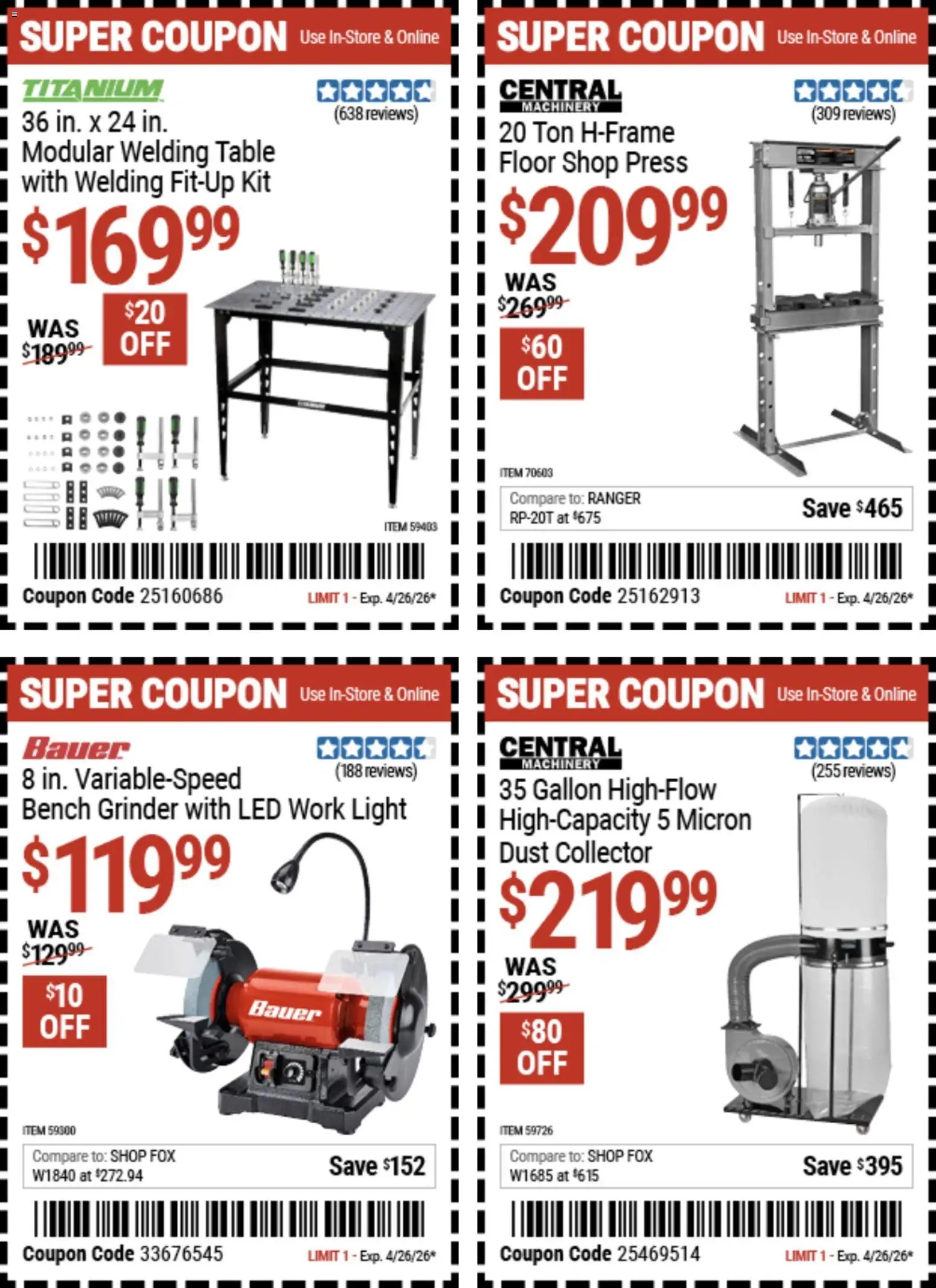 Harbor Freight Weekly Ad
