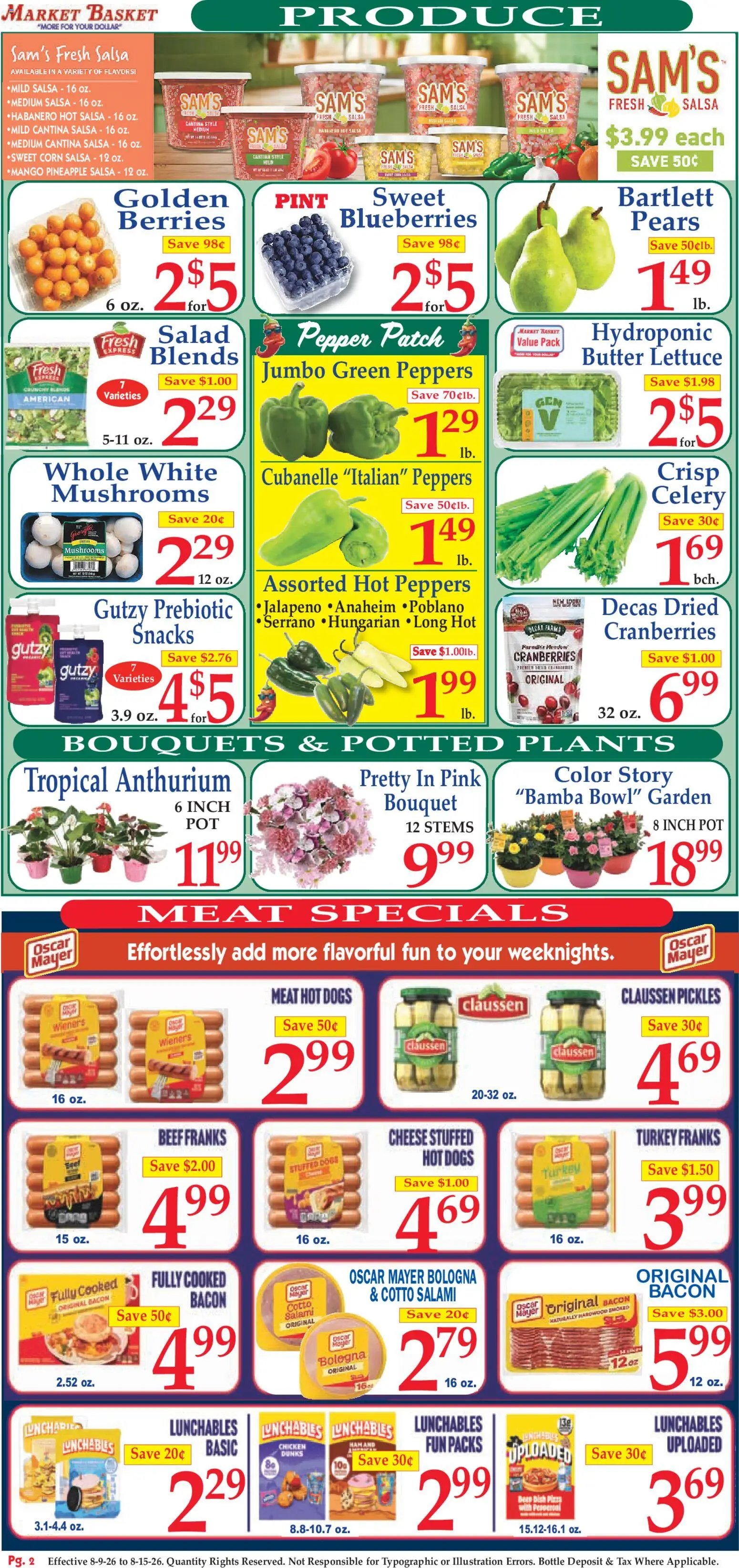 Market Basket Ad
