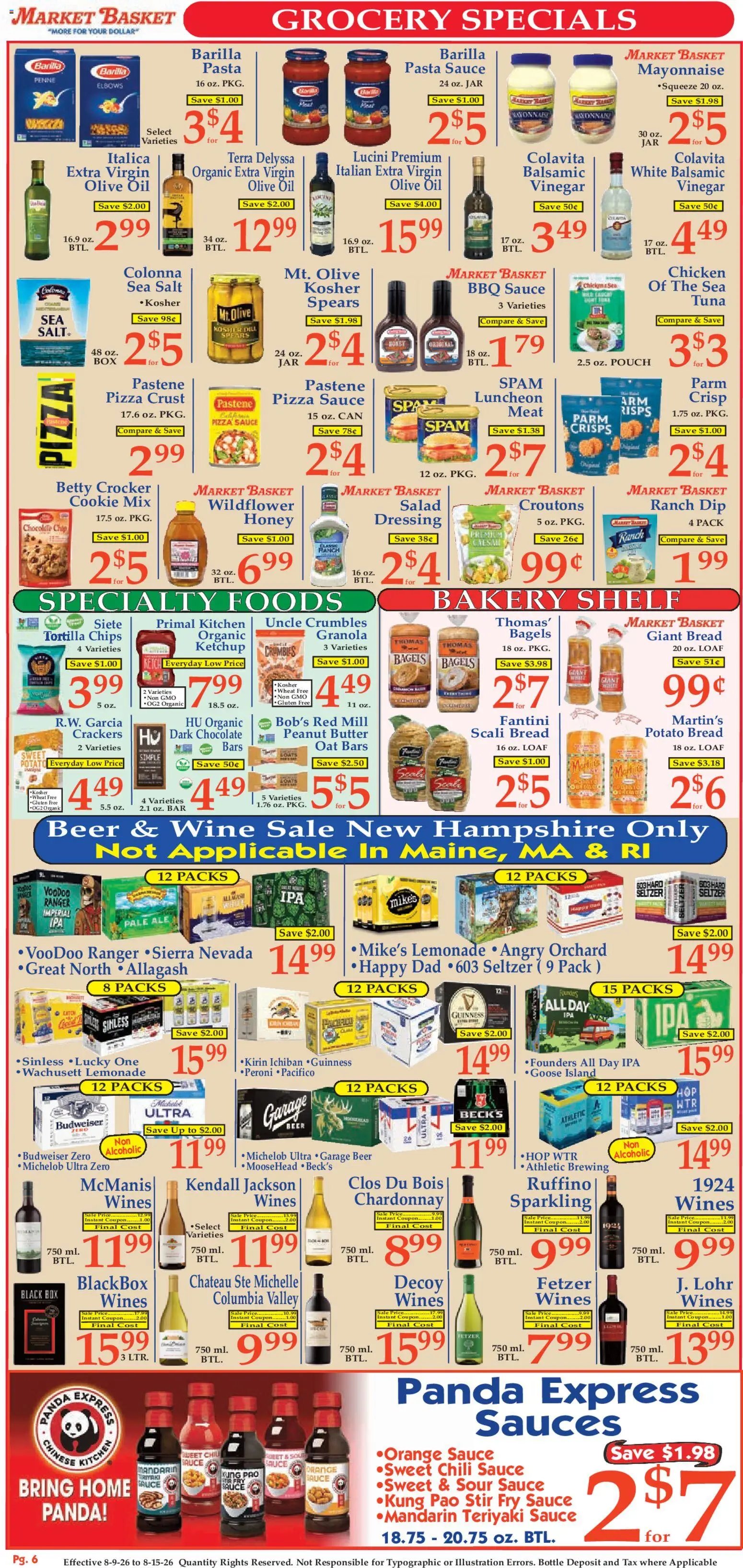 Market Basket Ad