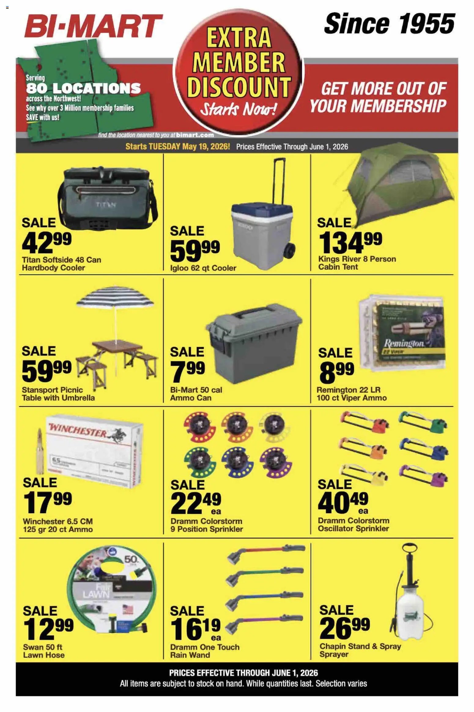 Bi-Mart Extra Member Discount