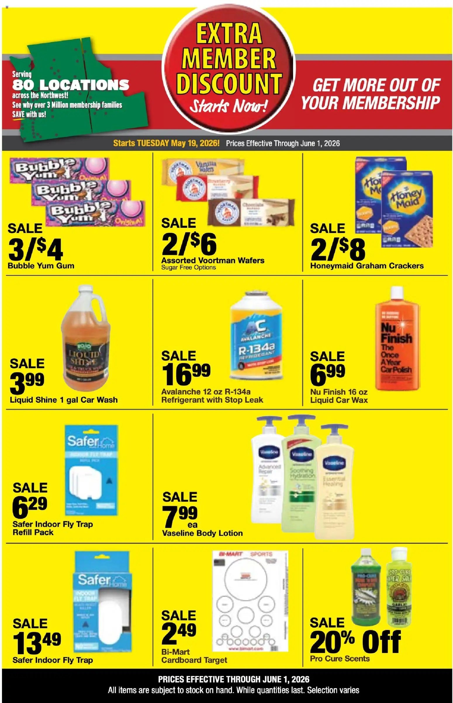 Bi-Mart Extra Member Discount