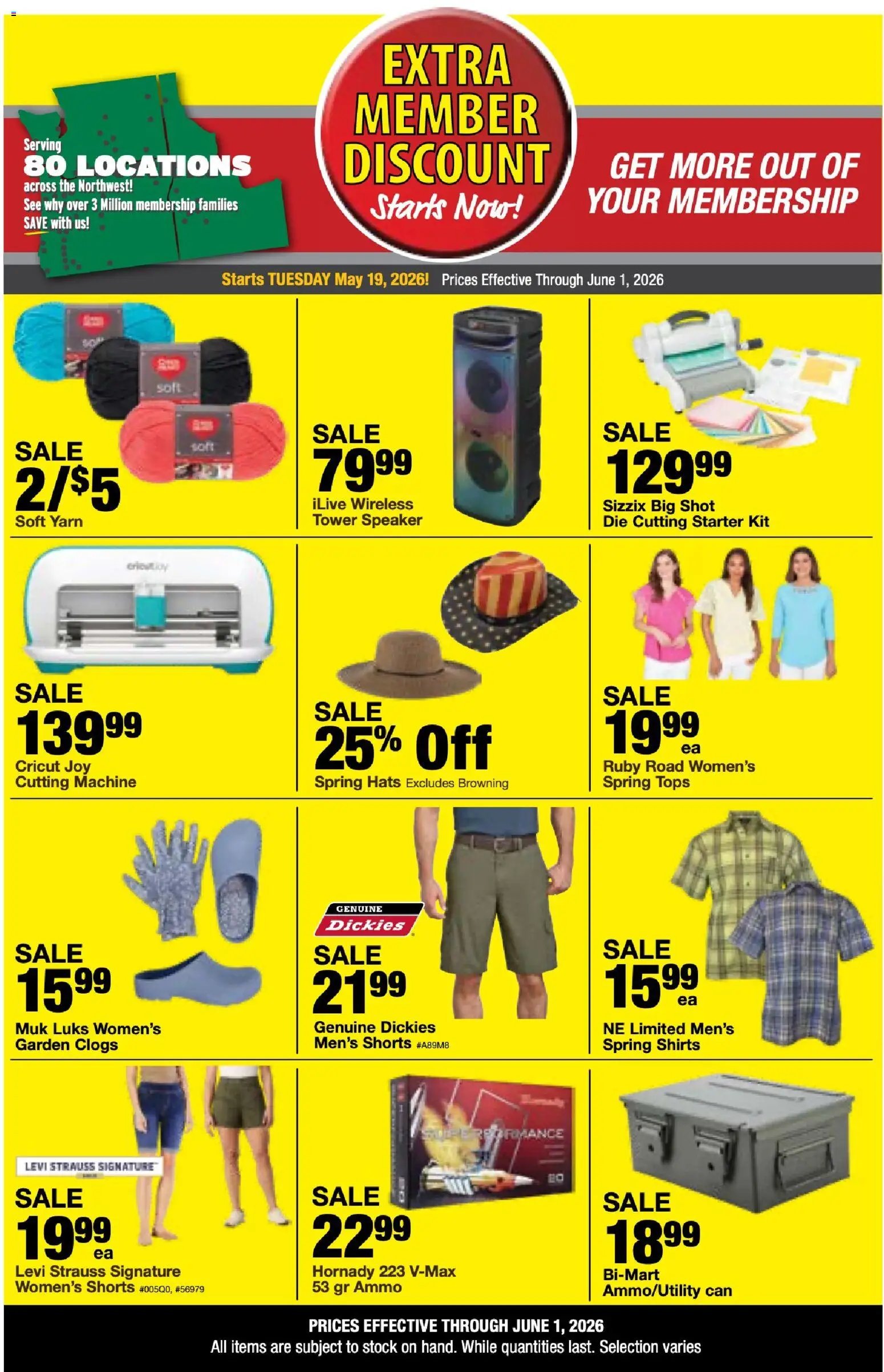Bi-Mart Extra Member Discount
