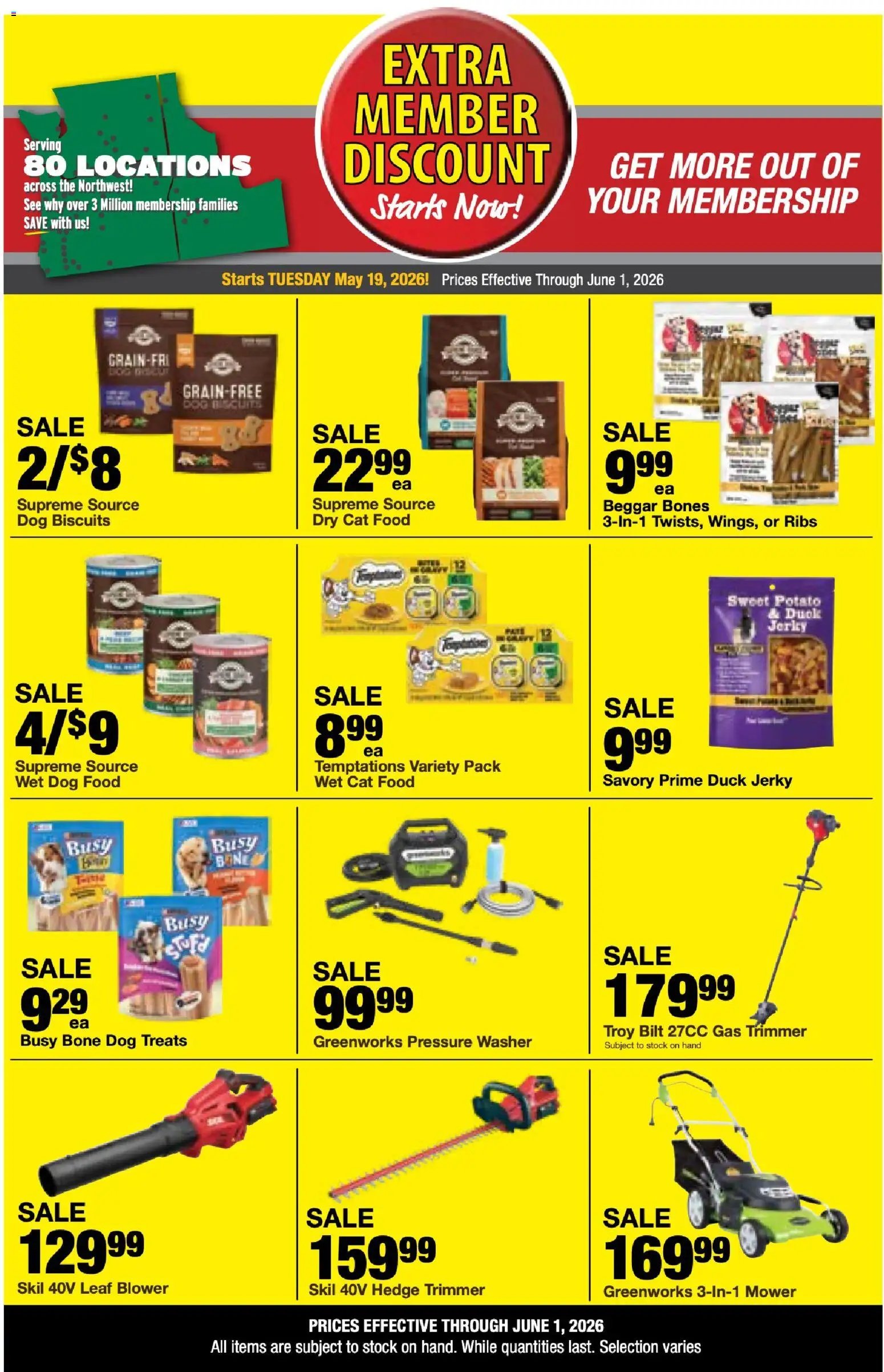 Bi-Mart Extra Member Discount