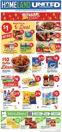 Homeland Weekly Ad