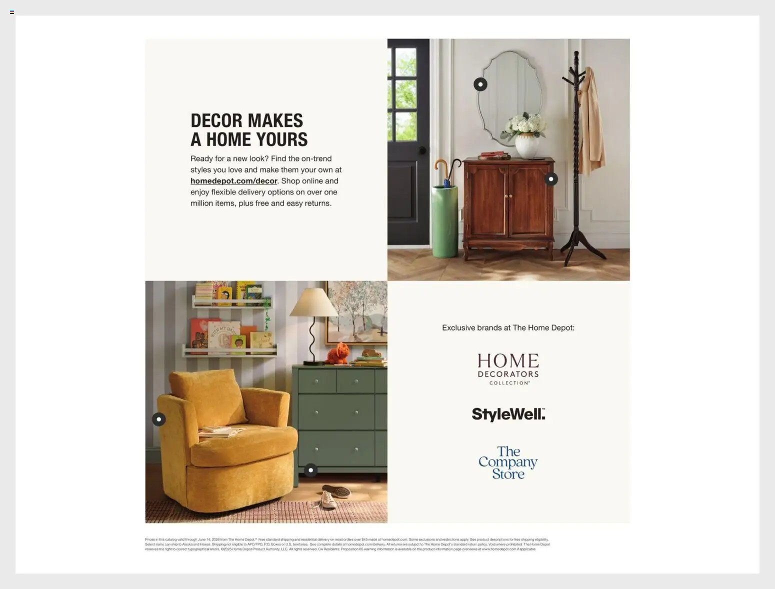 Home Depot Catalog