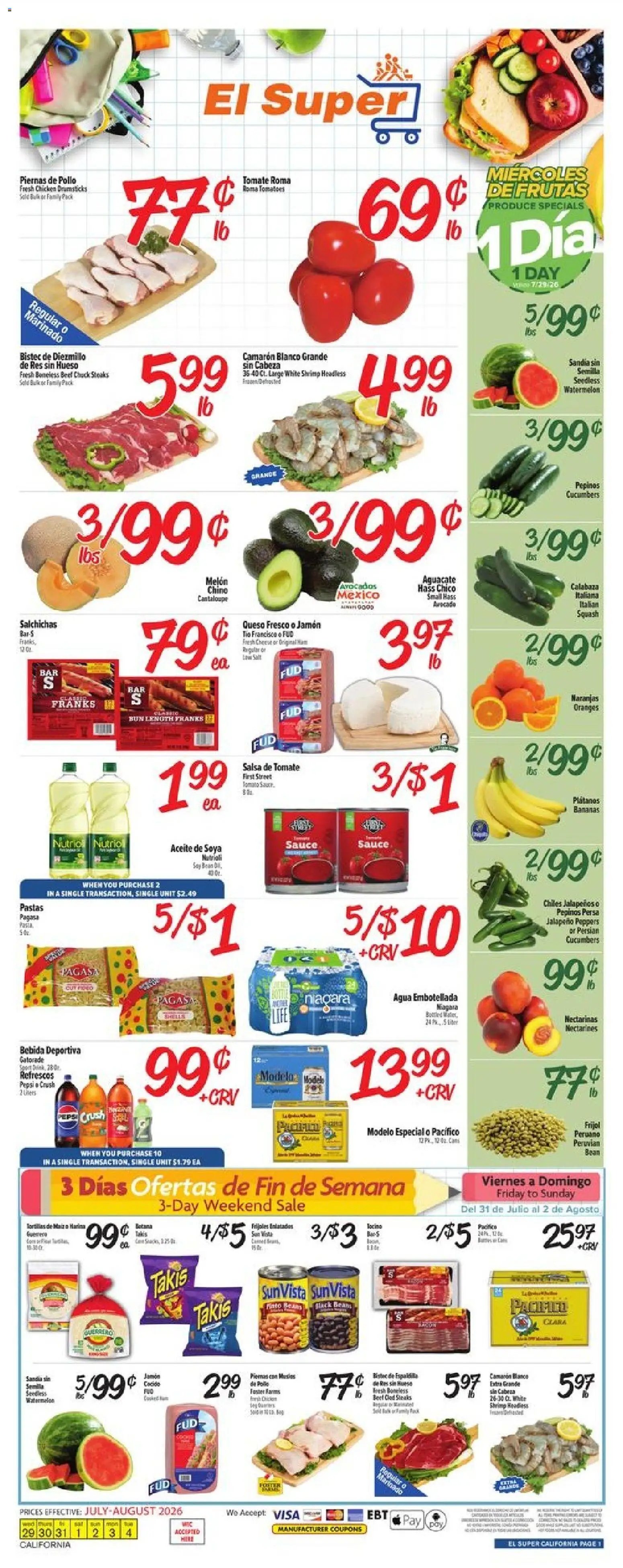 El Super Weekly Ad - CA